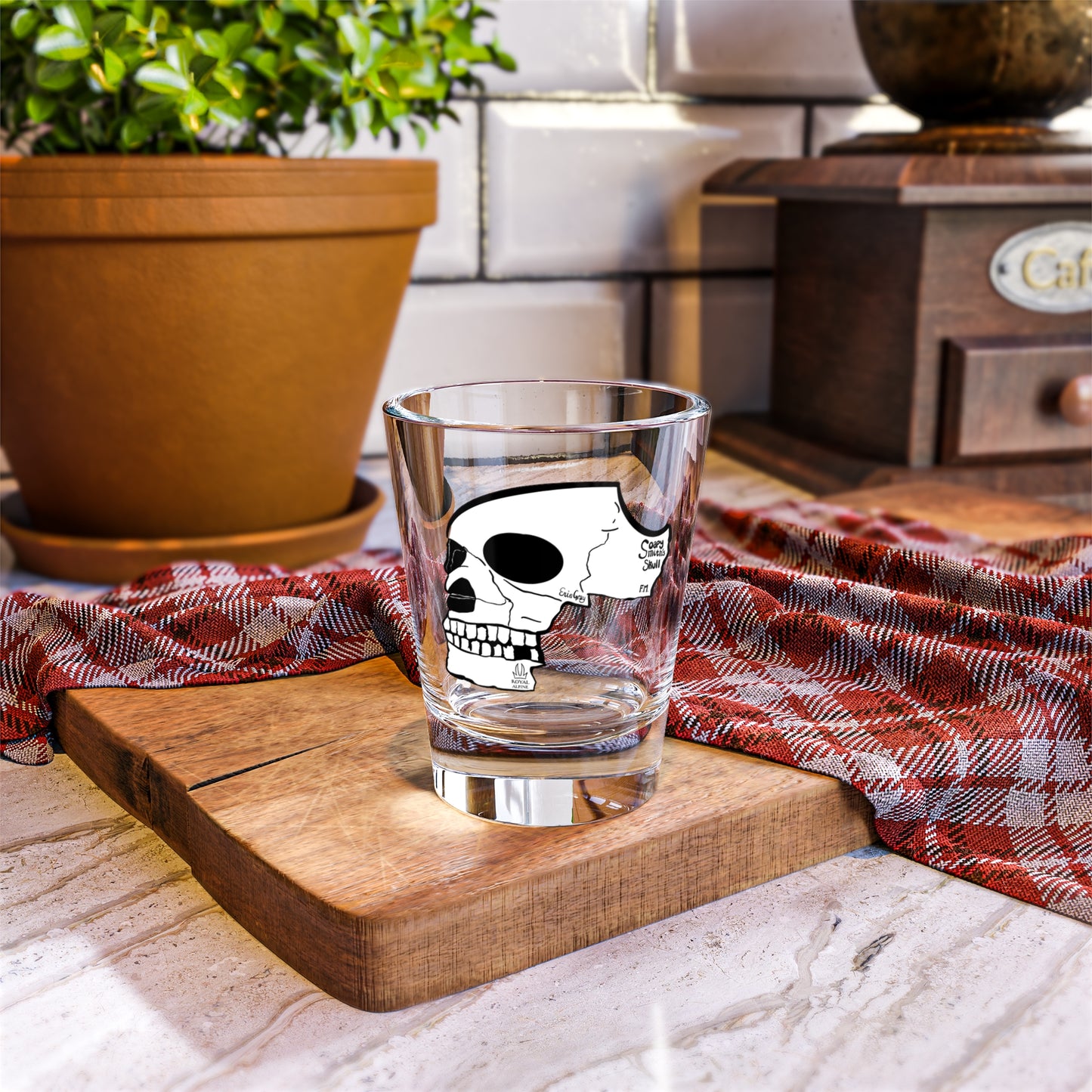 Legendary Soapy Smith's Skull Shot Glass — OG Skagway Graffiti