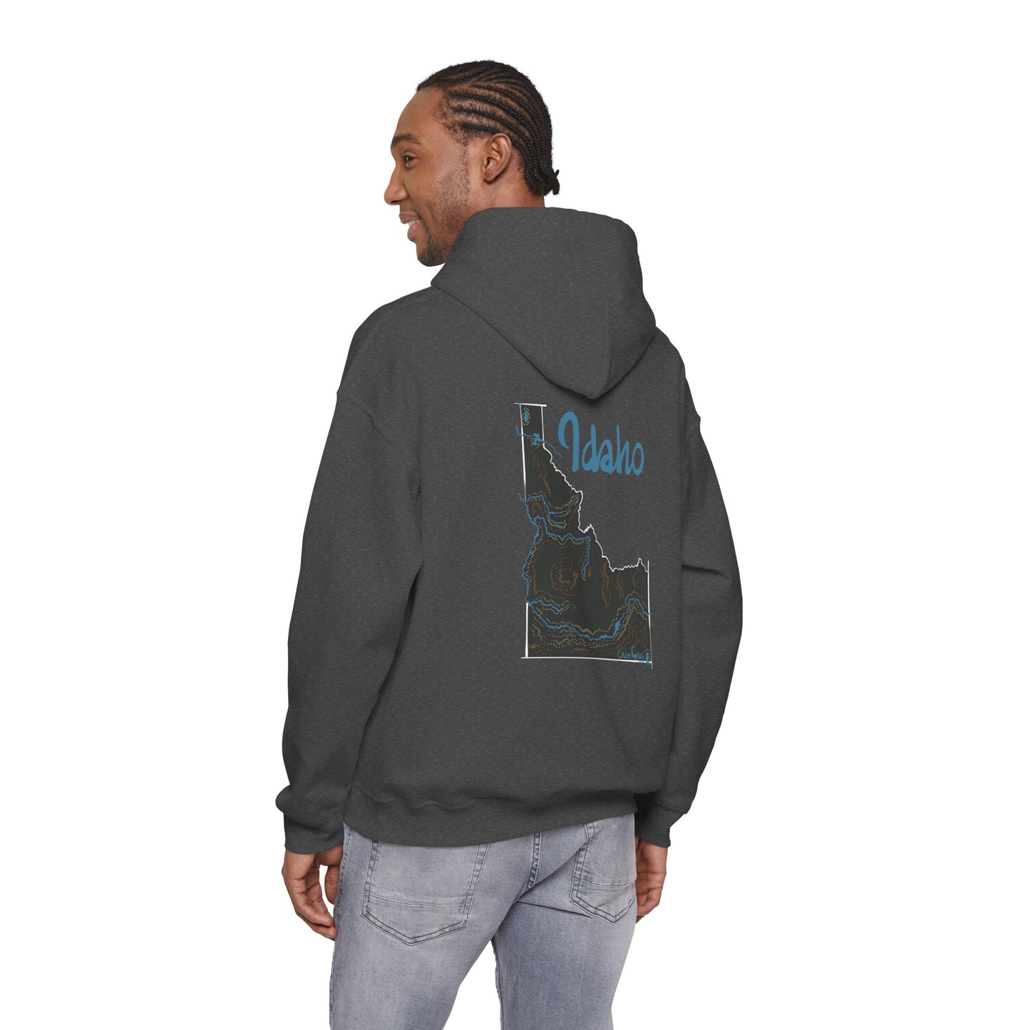 Idaho State Pride Hoodie — Designed by an Independent Idaho Artist