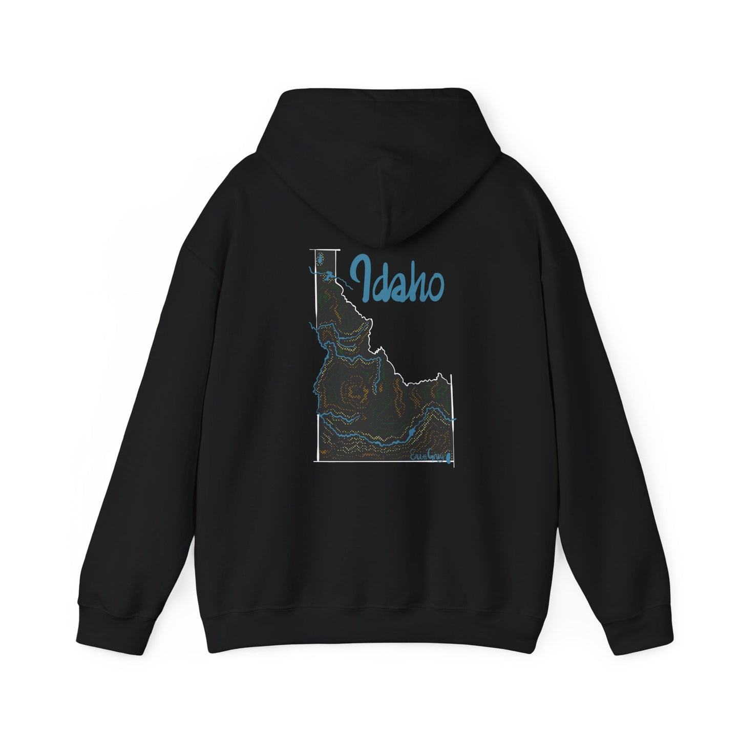 Idaho State Pride Hoodie — Designed by an Independent Idaho Artist