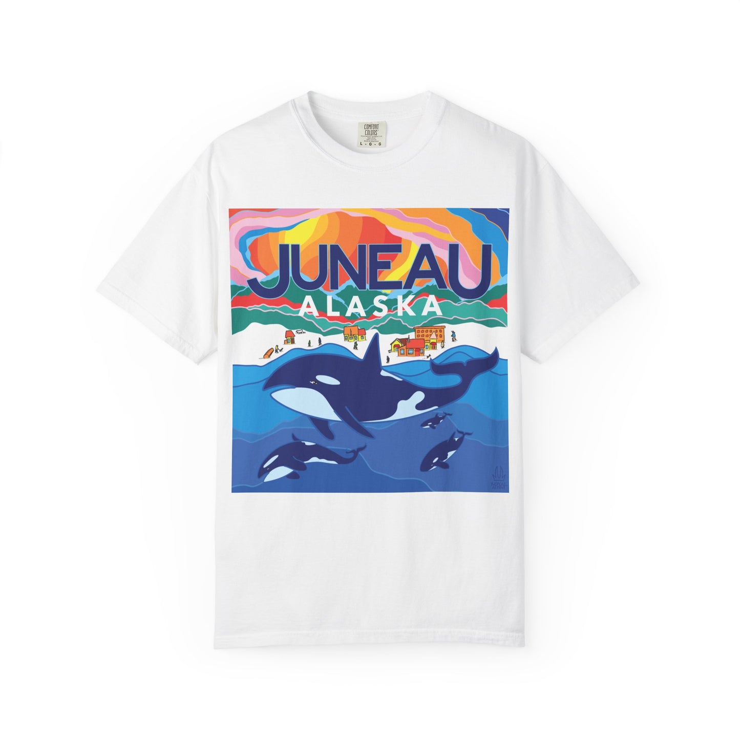 Juneau Alaska Orca T-Shirt – Whale Watching Souvenir Tee
