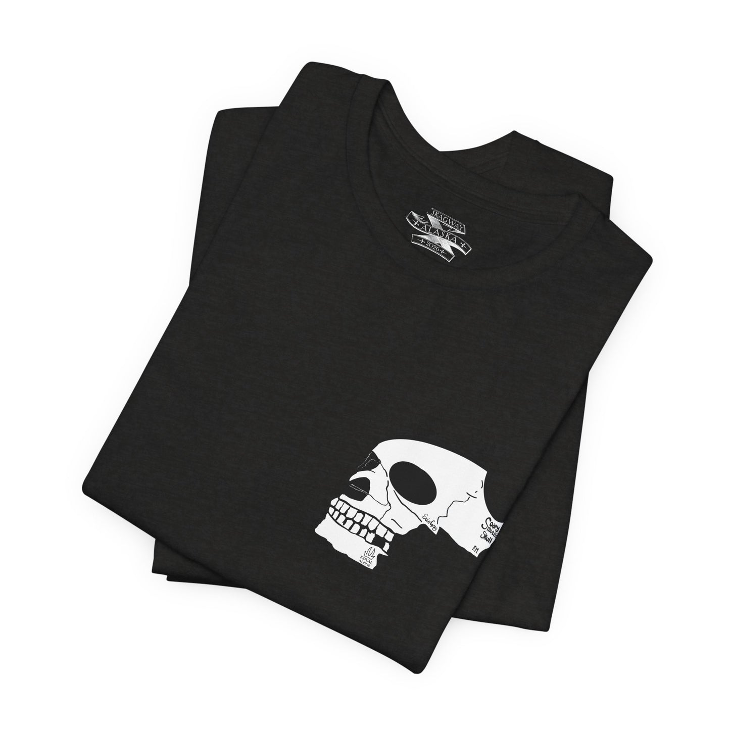 'Rest in Hell, Soapy' —  The Legendary Alaskan Gangster | Graffiti Skull Graphic T‑Shirt
