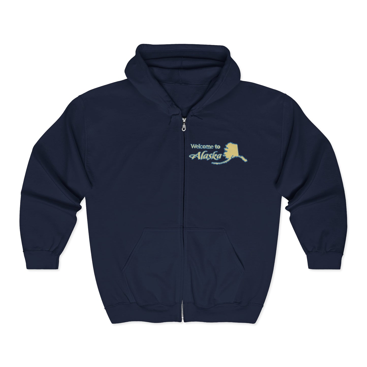 Juneau Alaska Orca Zip Hoodie — Vintage Travel Whale & Sunset Full‑Zip Sweatshirt