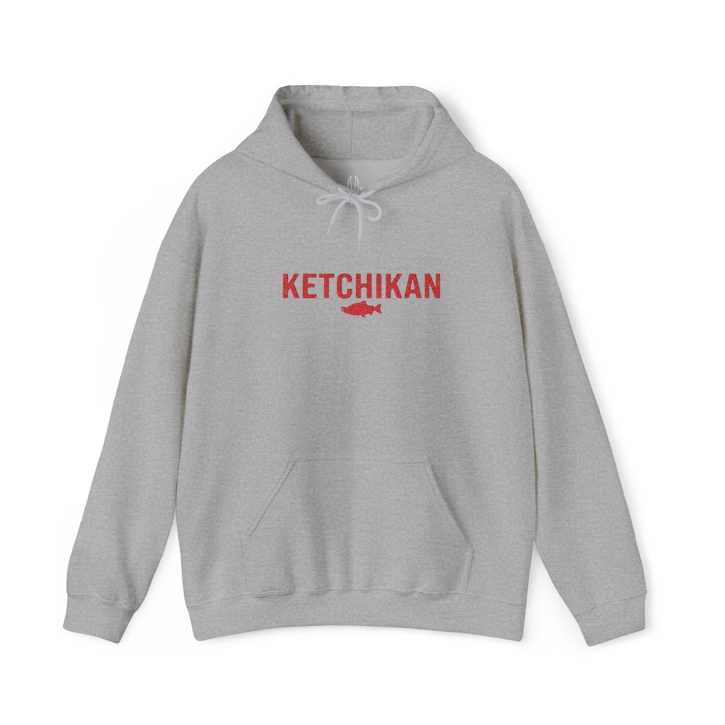 Ketchikan Alaska Salmon Hoodie — Alaskan Fishing Retreat Sweatshirt