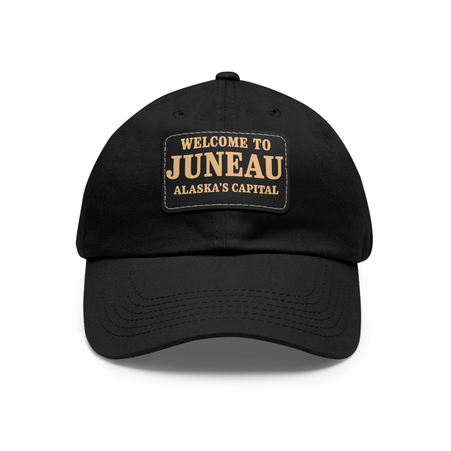 Juneau Alaska Leather Patch Hat – Welcome to Juneau Cap