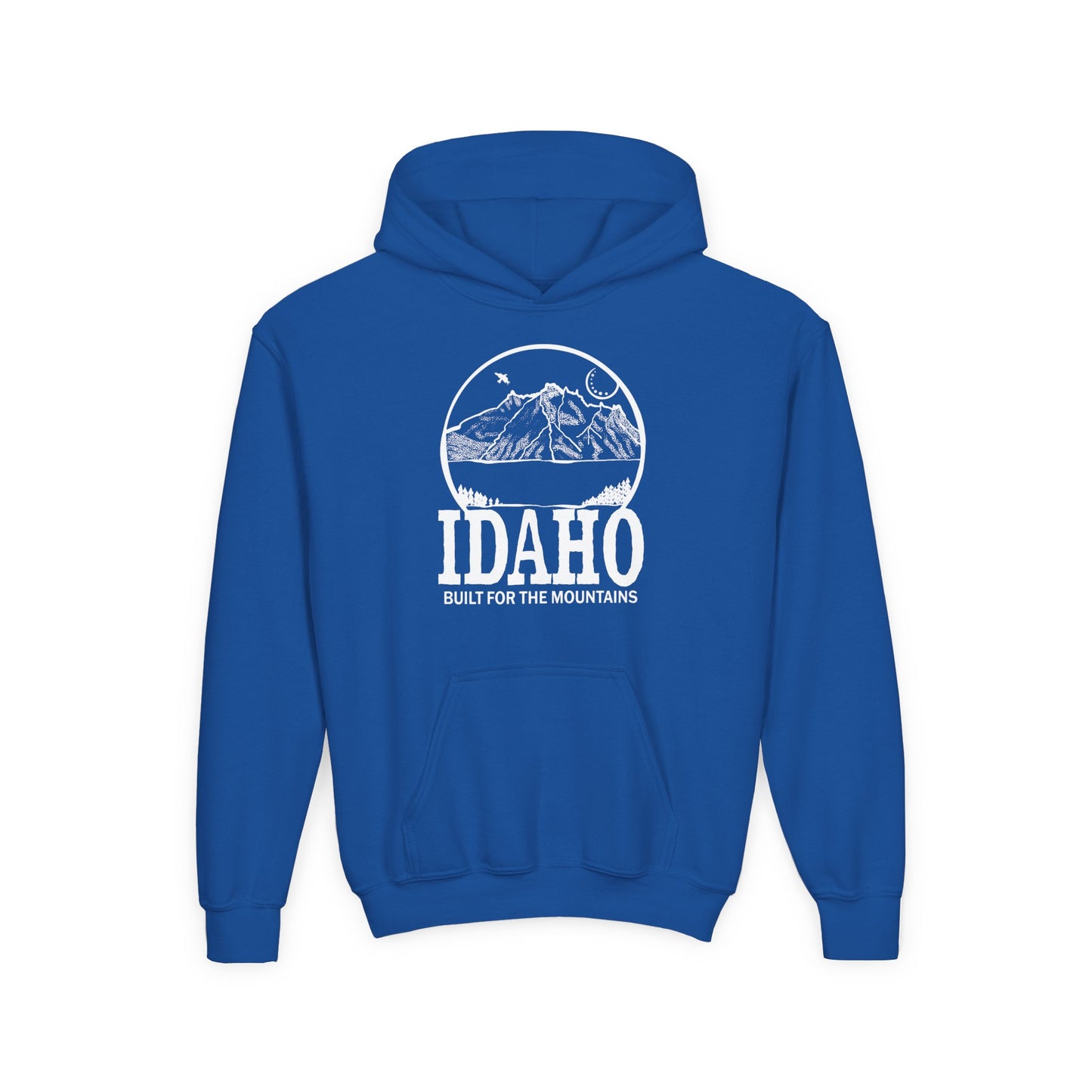 Idaho State Pride Youth Hoodie — Designed by an Independent Idaho Artist