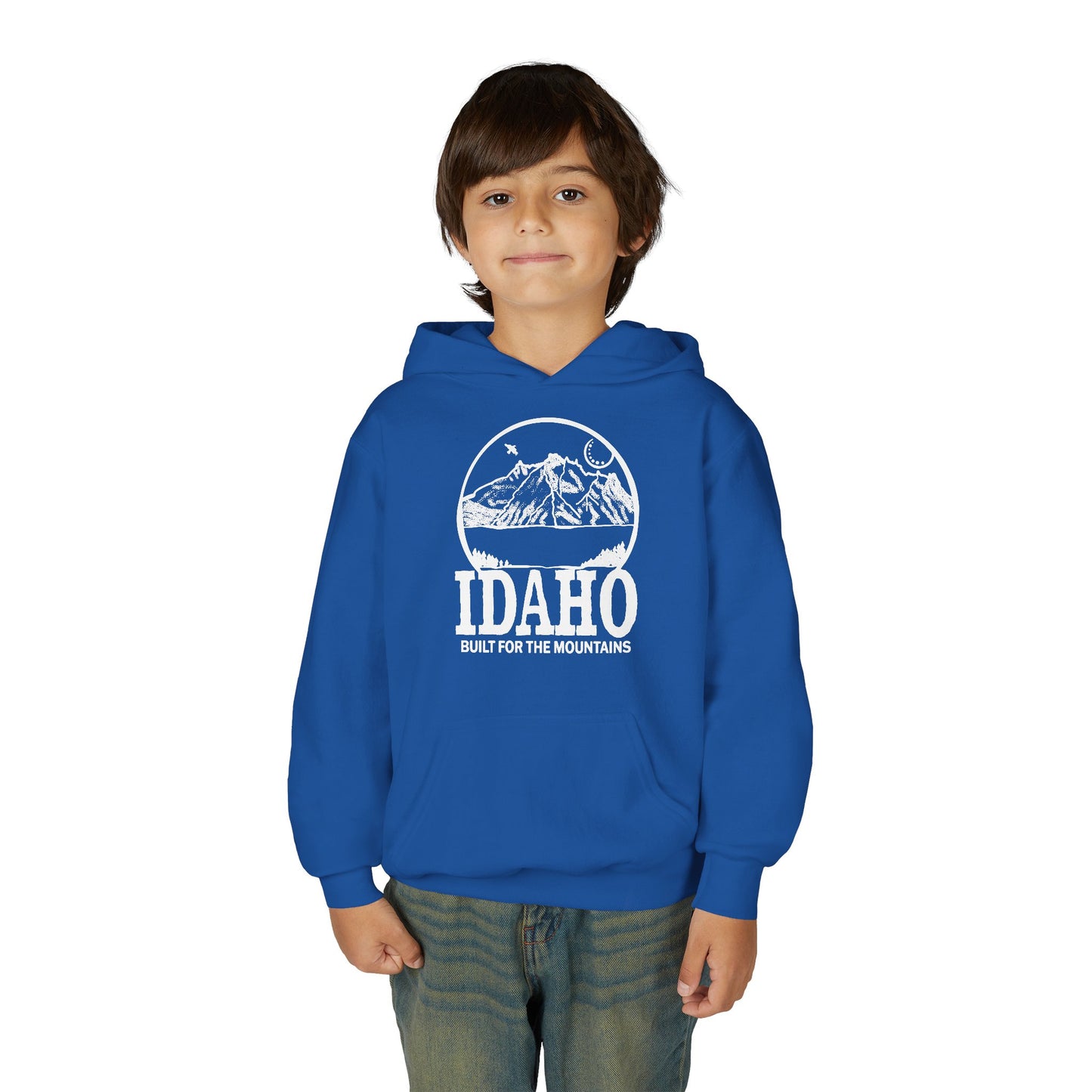 Idaho State Pride Youth Hoodie — Designed by an Independent Idaho Artist