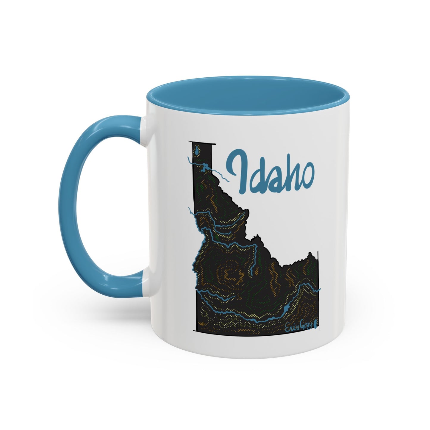 Idaho State Pride Coffee Mug — Designed by an independent Idaho artist — not a mass-produced brand.