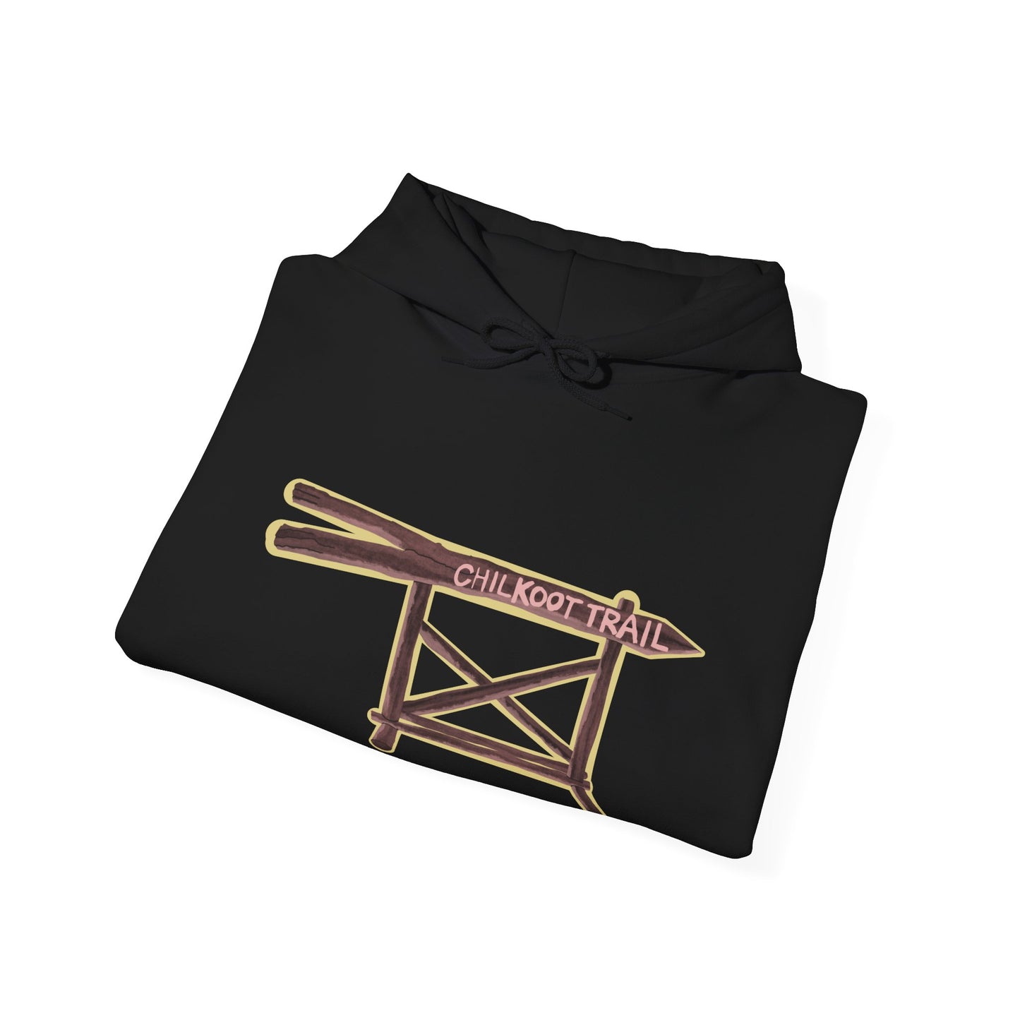 Klondike Gold Rush Skagway Hoodie — "The Golden Staircase Swam Like a River of Bone"