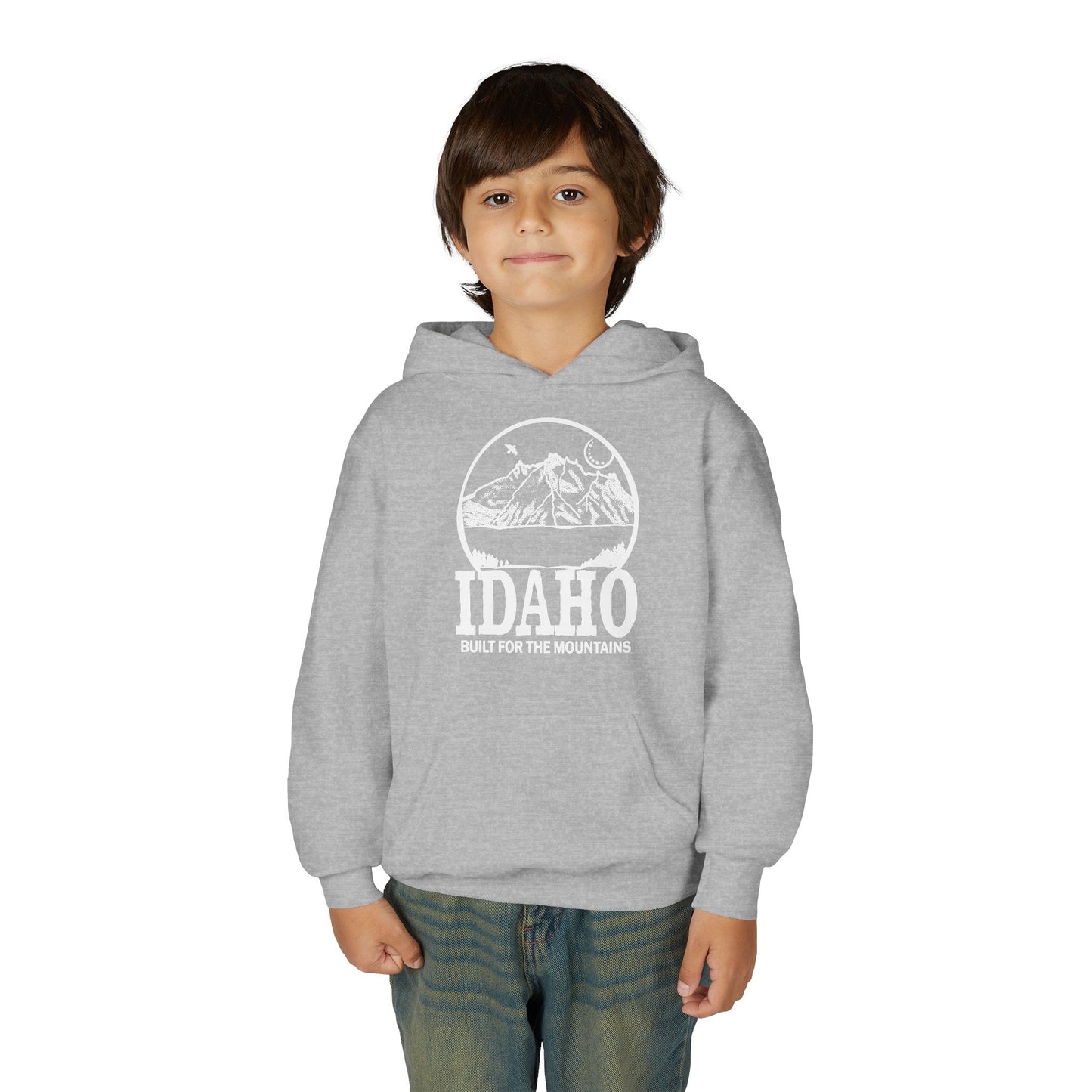 Idaho State Pride Youth Hoodie — Designed by an Independent Idaho Artist