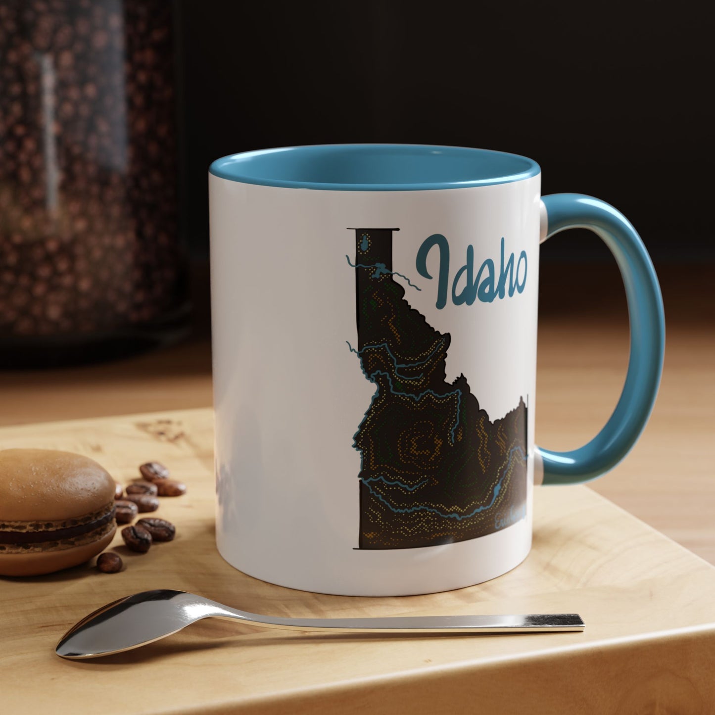 Idaho State Pride Coffee Mug — Designed by an independent Idaho artist — not a mass-produced brand.