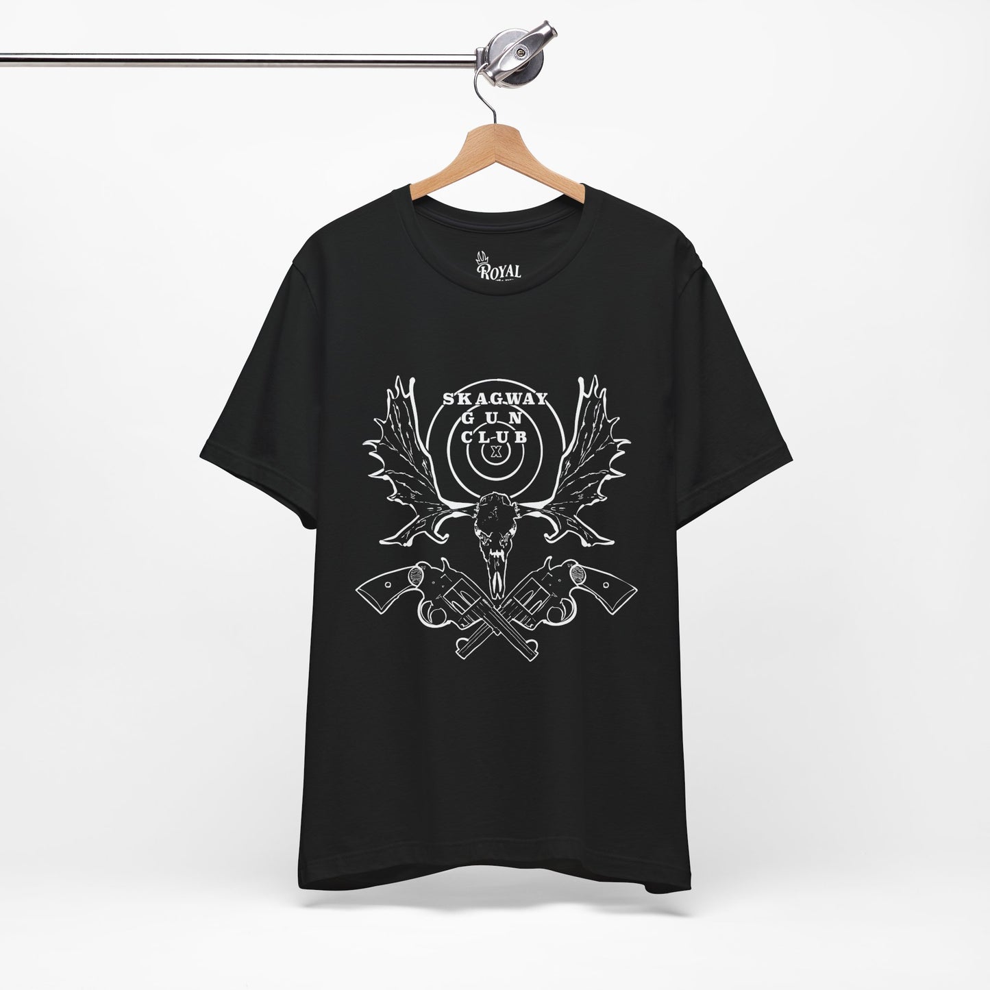 Skagway Gun Club T-shirt | Give Thanks. Sleep light.