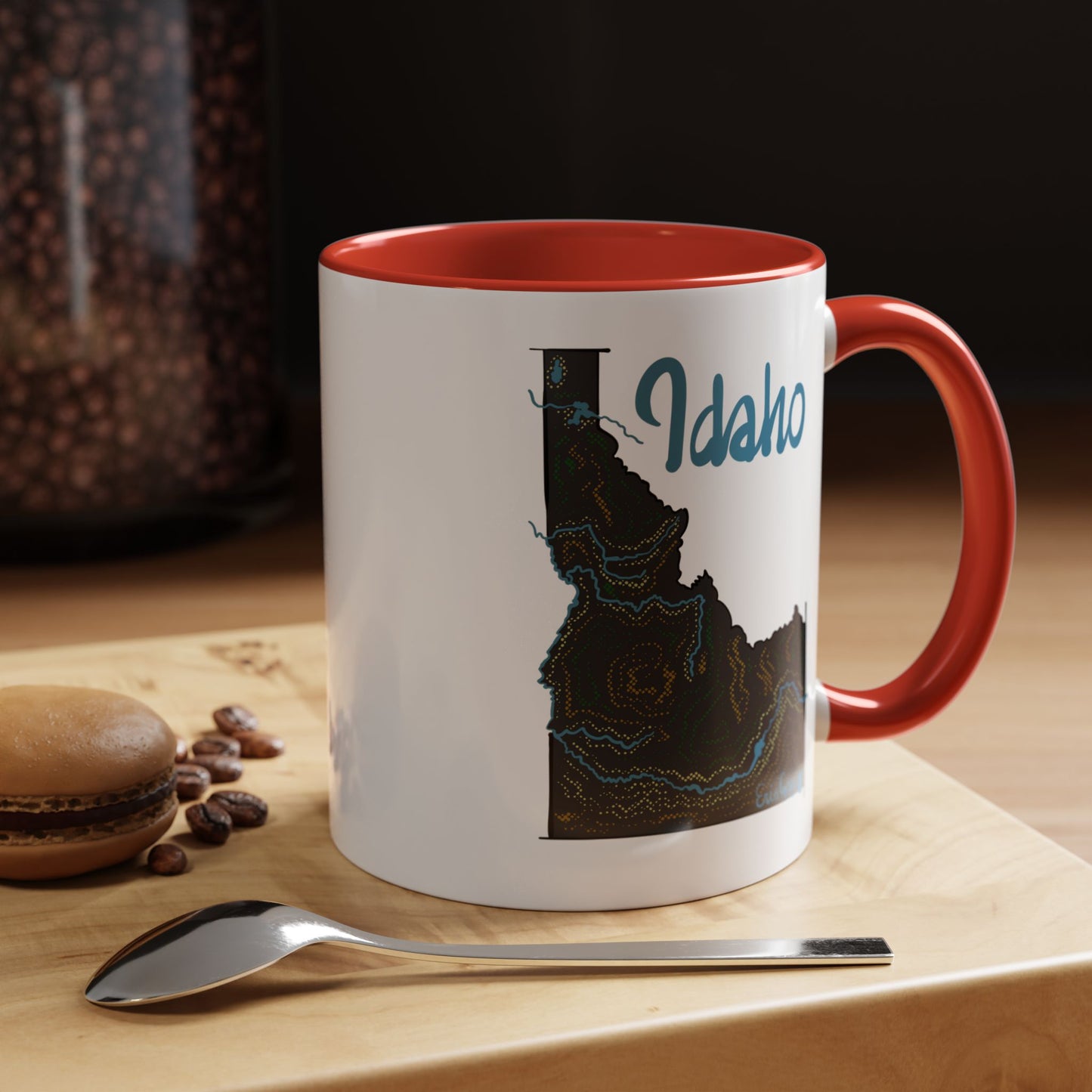 Idaho State Pride Coffee Mug — Designed by an independent Idaho artist — not a mass-produced brand.
