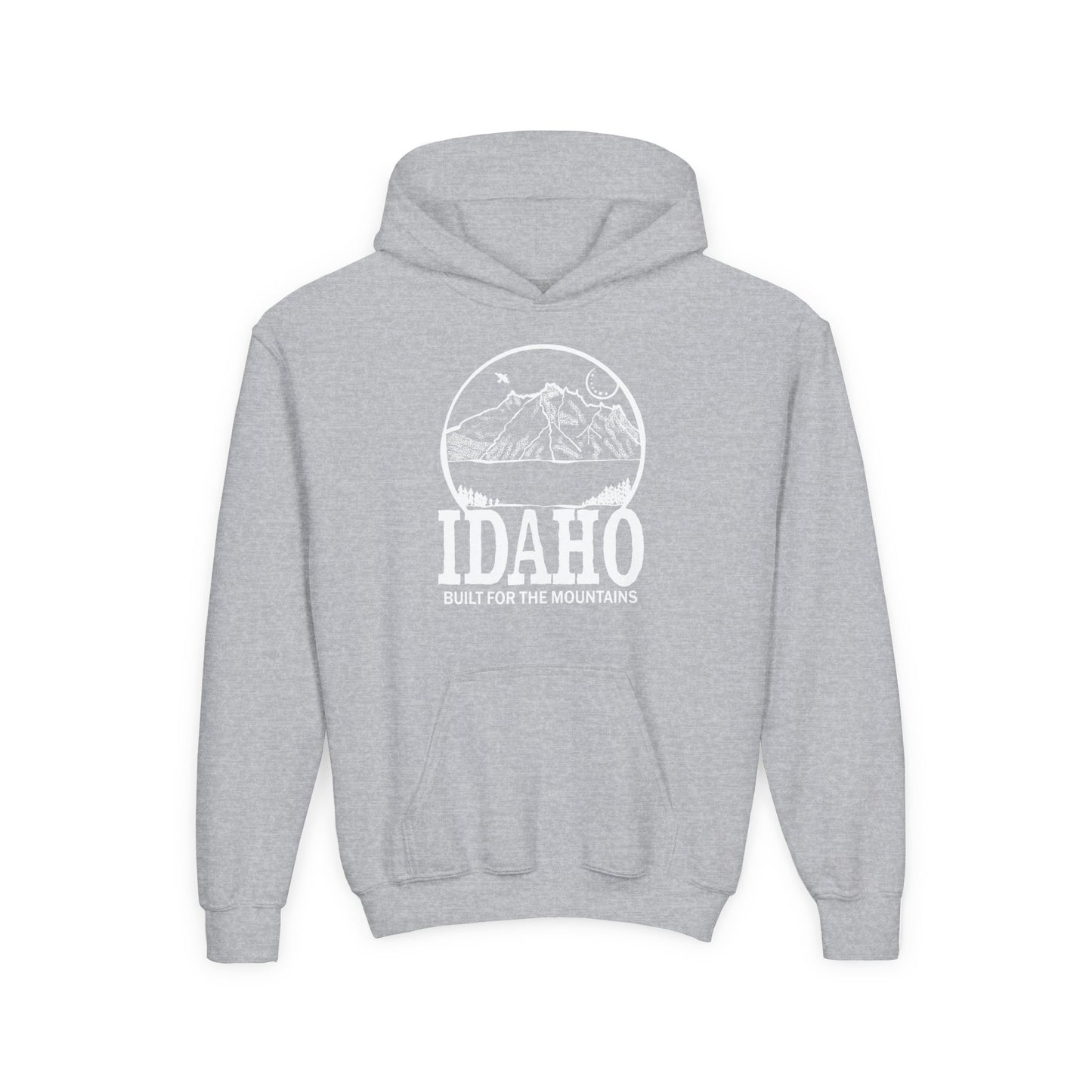 Idaho State Pride Youth Hoodie — Designed by an Independent Idaho Artist