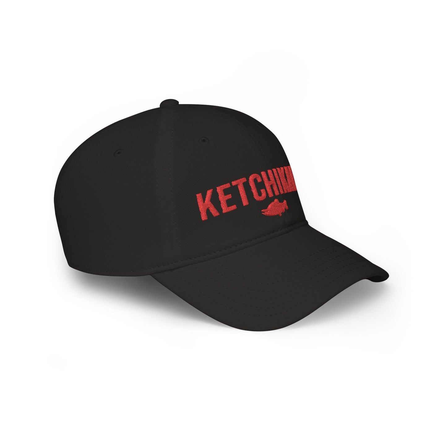 Ketchikan Alaska Embroidered Baseball Cap | Salmon Fishing Hat | Alaska Gift