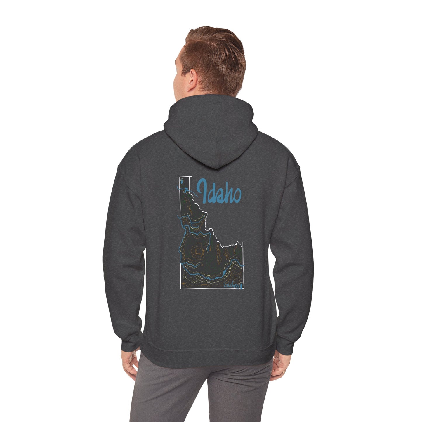 Idaho State Pride Hoodie — Designed by an Independent Idaho Artist