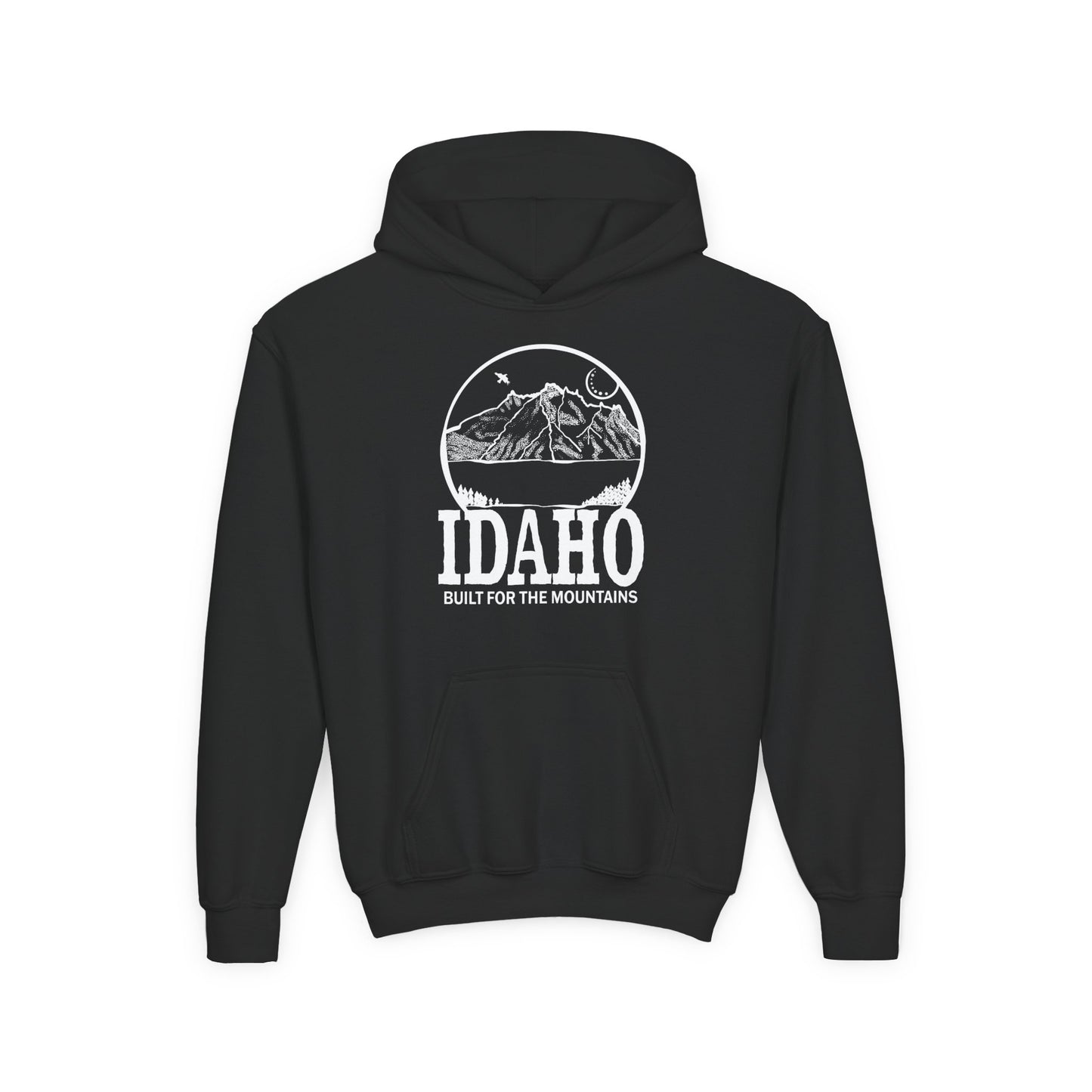 Idaho State Pride Youth Hoodie — Designed by an Independent Idaho Artist