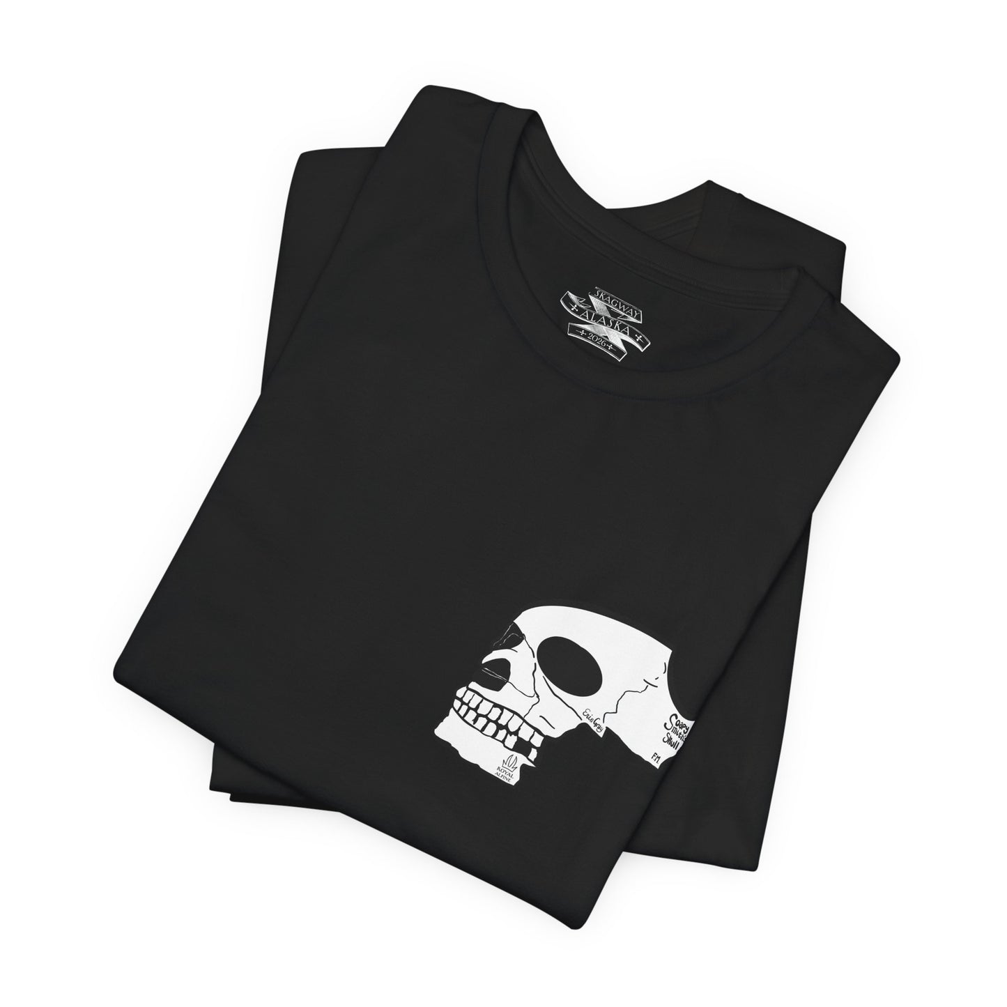 'Rest in Hell, Soapy' —  The Legendary Alaskan Gangster | Graffiti Skull Graphic T‑Shirt