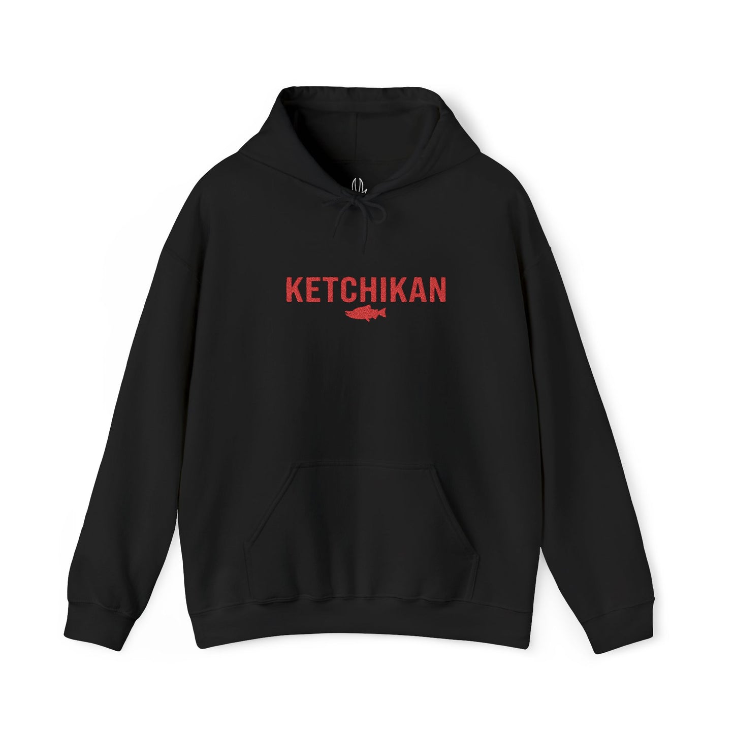 Ketchikan Alaska Salmon Hoodie — Alaskan Fishing Retreat Sweatshirt