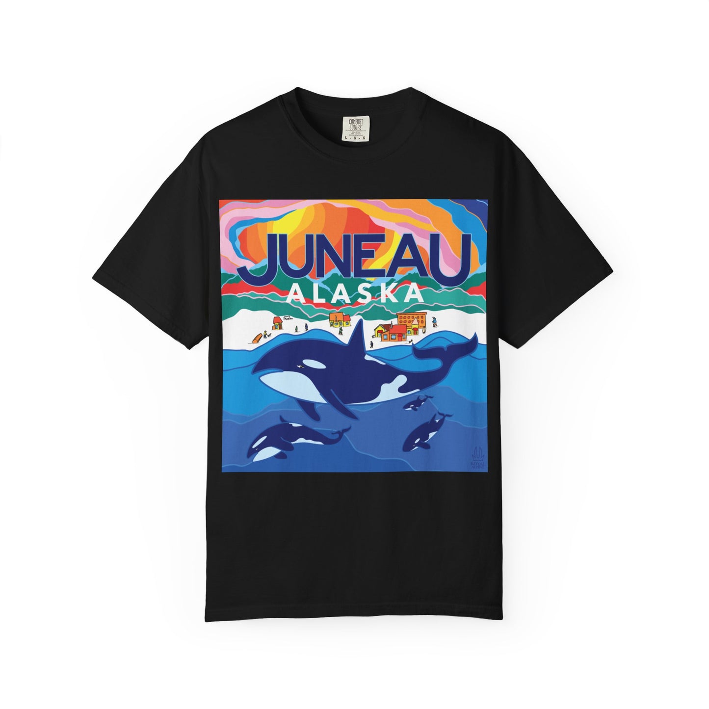 Juneau Alaska Orca T-Shirt – Whale Watching Souvenir Tee