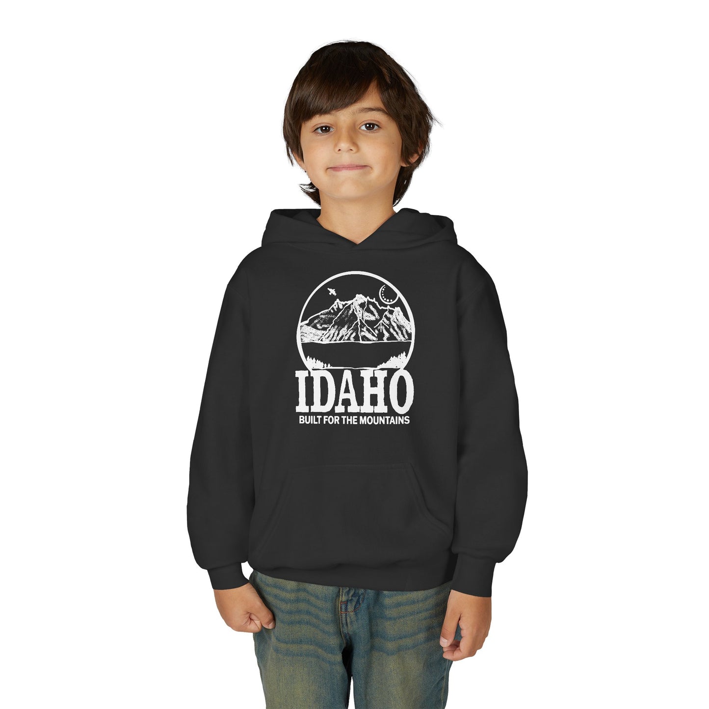 Idaho State Pride Youth Hoodie — Designed by an Independent Idaho Artist