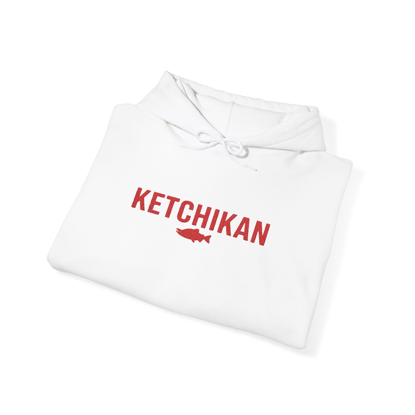 Ketchikan Alaska Salmon Hoodie — Alaskan Fishing Retreat Sweatshirt