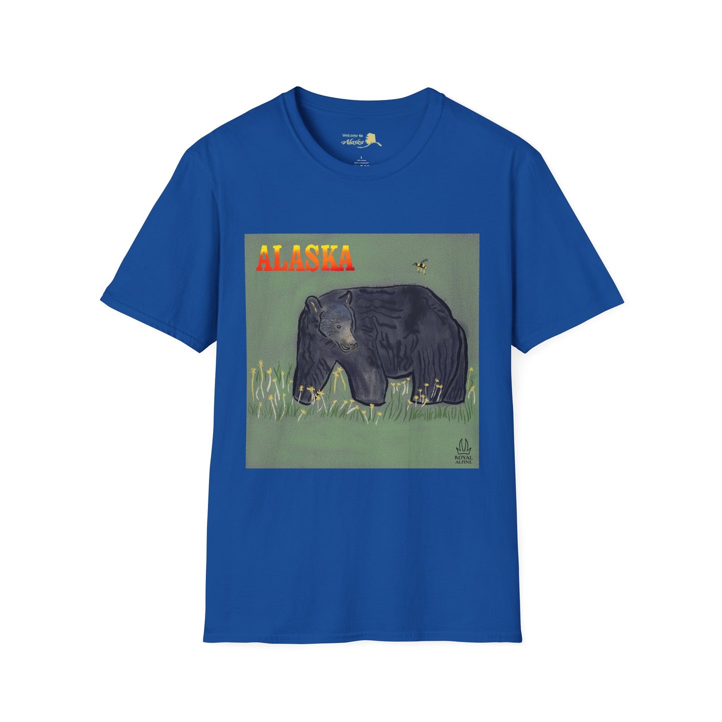 Alaska Black Bear T-Shirt — Vintage Wildlife Graphic Tee