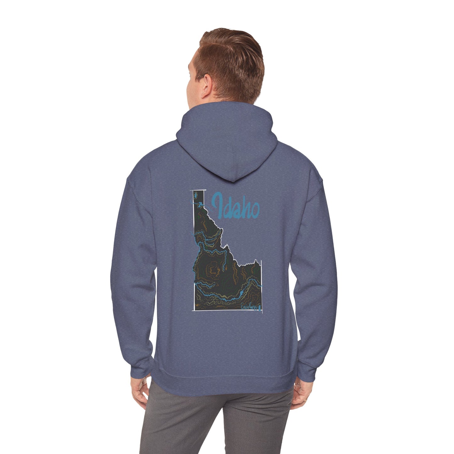 Idaho State Pride Hoodie — Designed by an Independent Idaho Artist