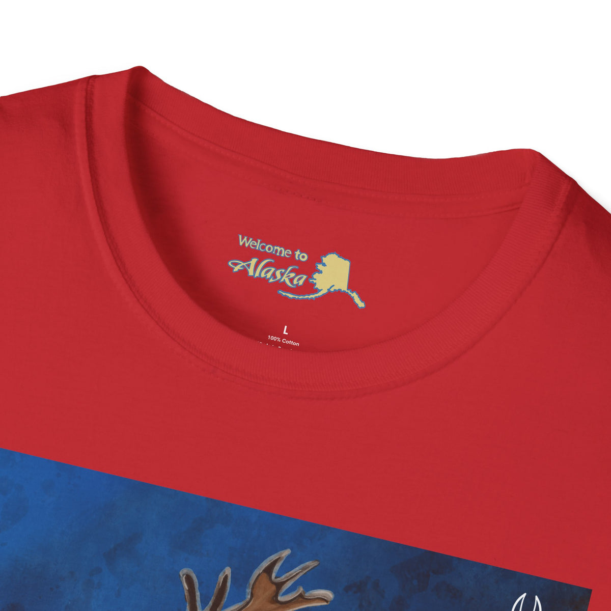Caribou Reindeer Alaska Yukon T-Shirt — Vintage Wildlife Graphic Tee