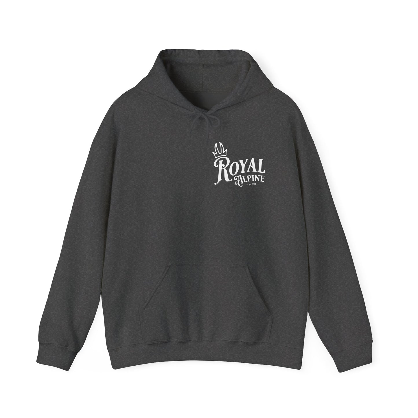Walk with Fear -  Royal Alpine Hoodie