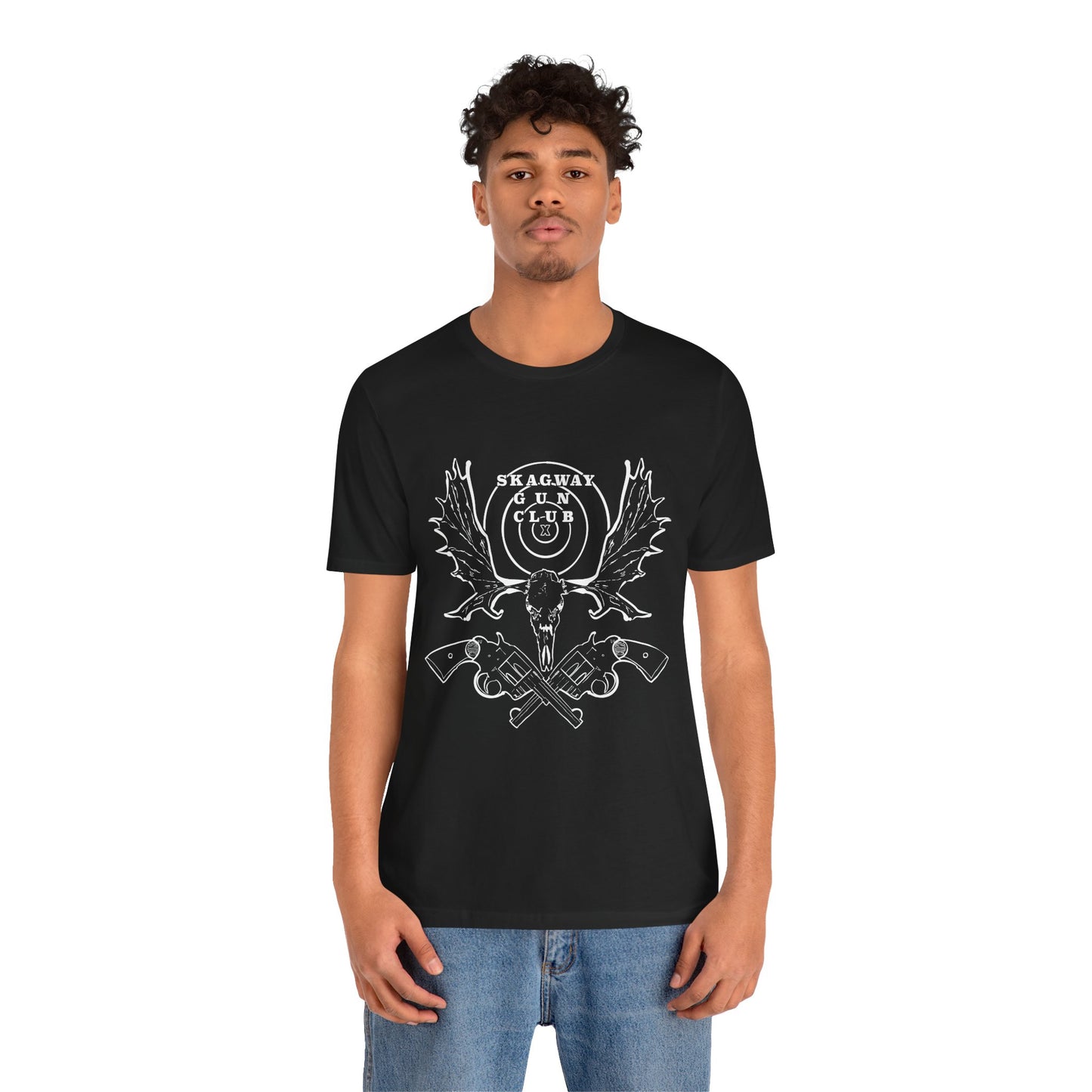 Skagway Gun Club T-shirt | Give Thanks. Sleep light.