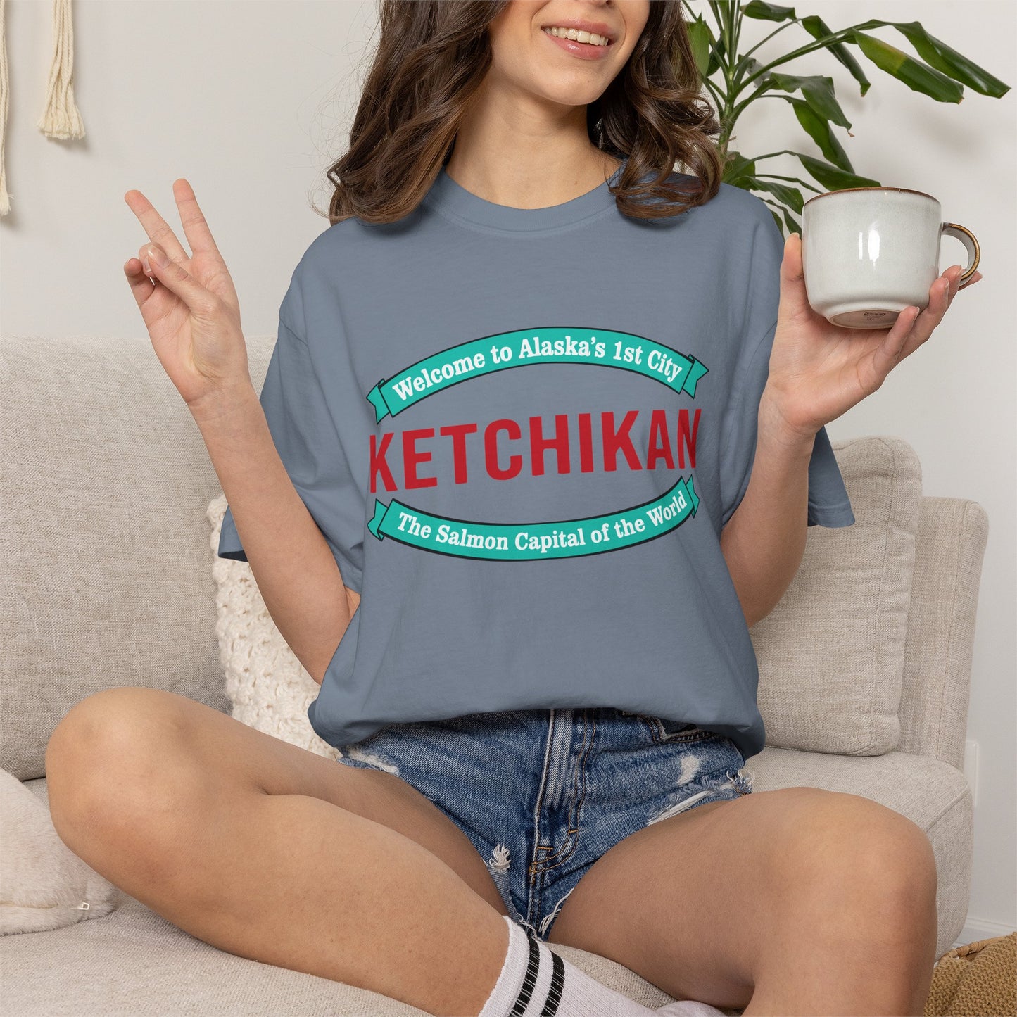 Ketchikan Alaska T-Shirt – 'The Salmon Capital of the World' Souvenir