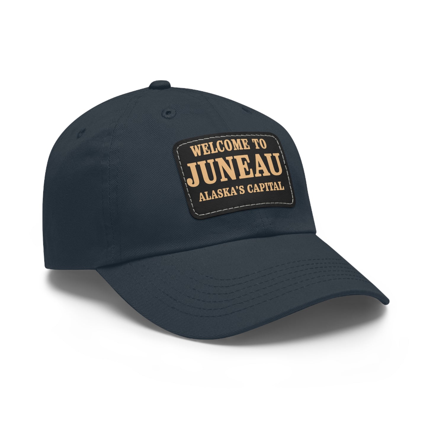 Juneau Alaska Leather Patch Hat – Welcome to Juneau Cap