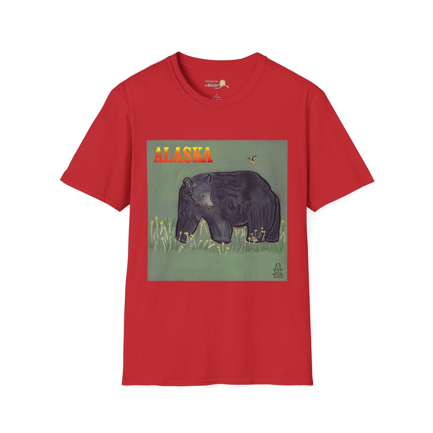 Alaska Black Bear T-Shirt — Vintage Wildlife Graphic Tee