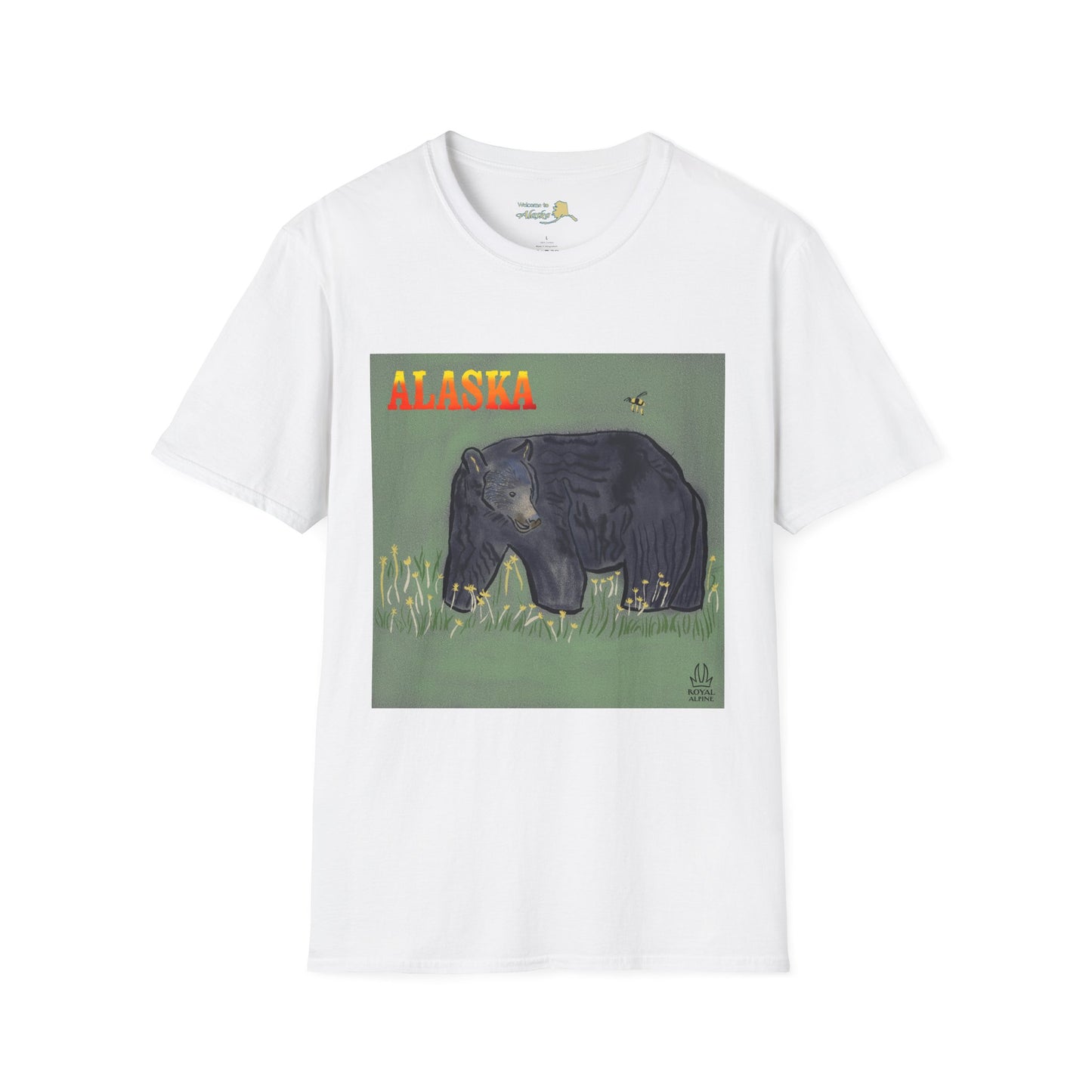 Alaska Black Bear T-Shirt — Vintage Wildlife Graphic Tee