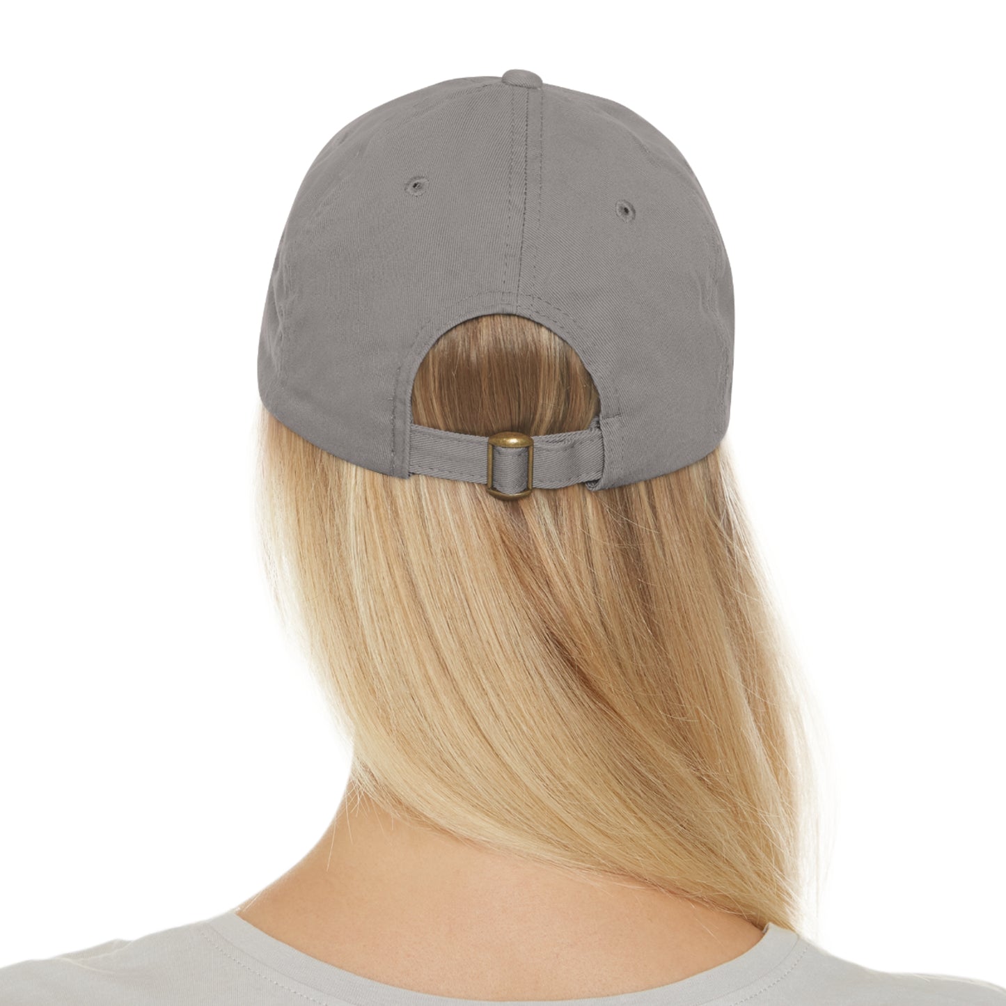 Welcome to Skagway Hat —  Skagway, Alaska Leather Patch Dad Hat