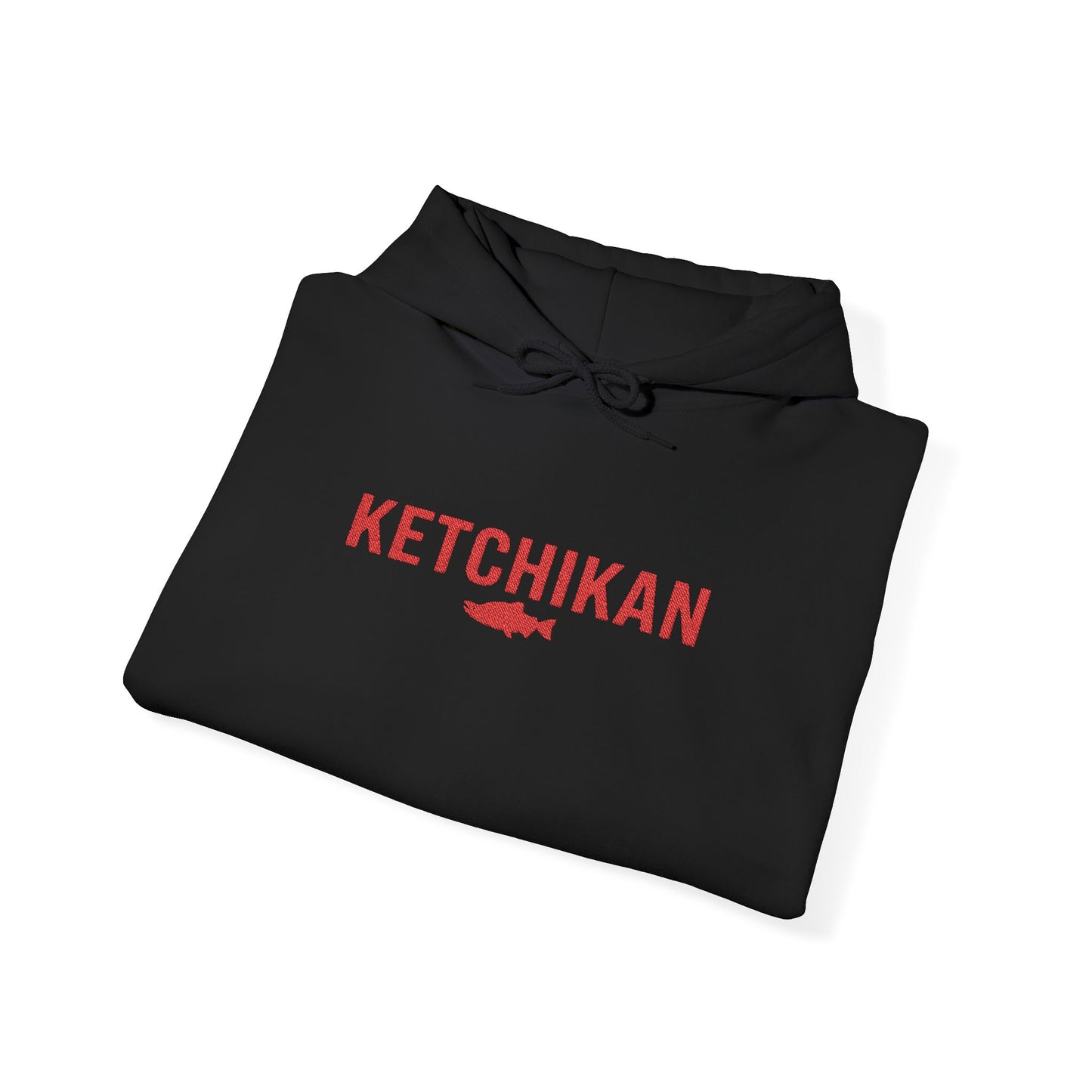 Ketchikan Alaska Salmon Hoodie — Alaskan Fishing Retreat Sweatshirt