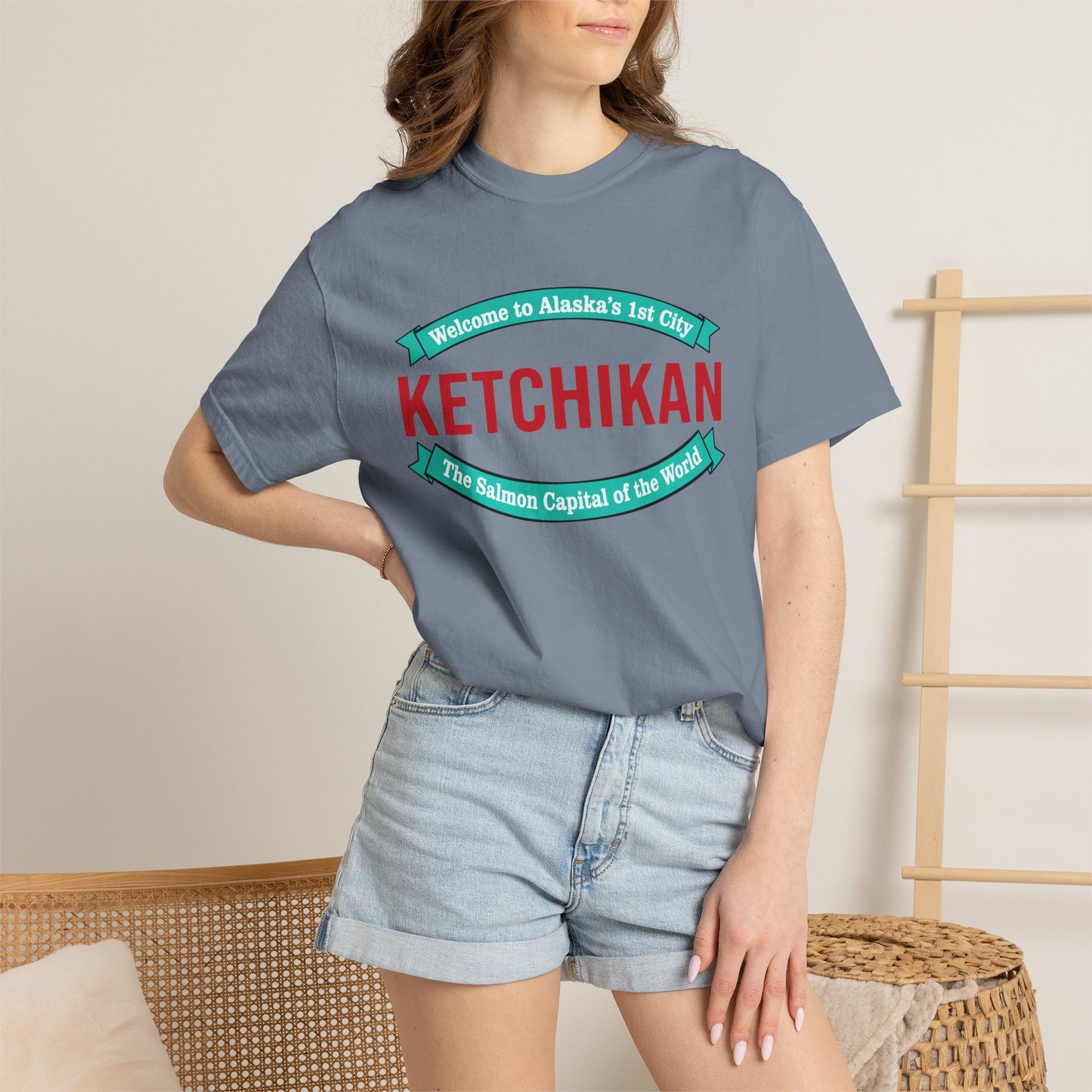 Ketchikan Alaska T-Shirt – 'The Salmon Capital of the World' Souvenir