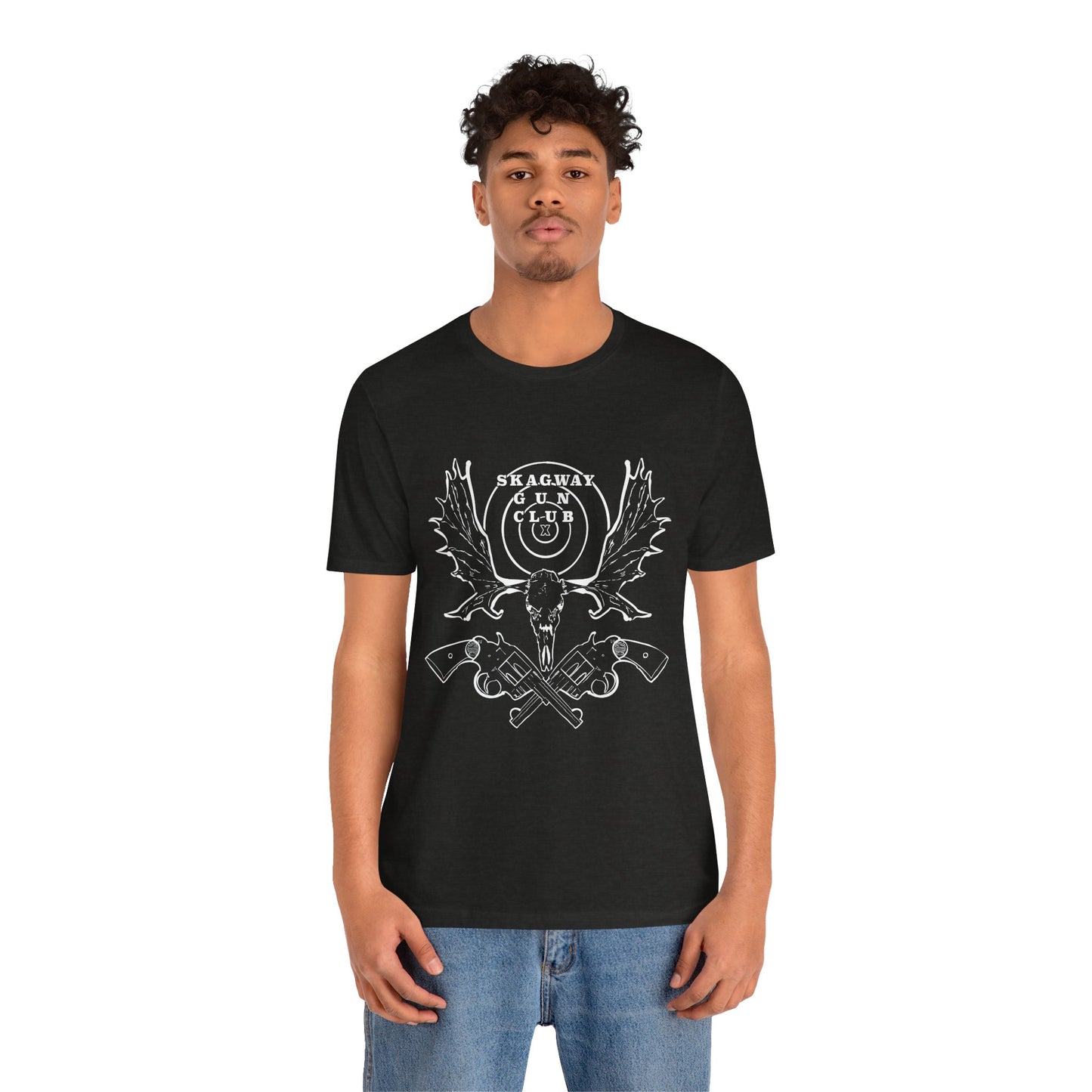 Skagway Gun Club T-shirt | Give Thanks. Sleep light.