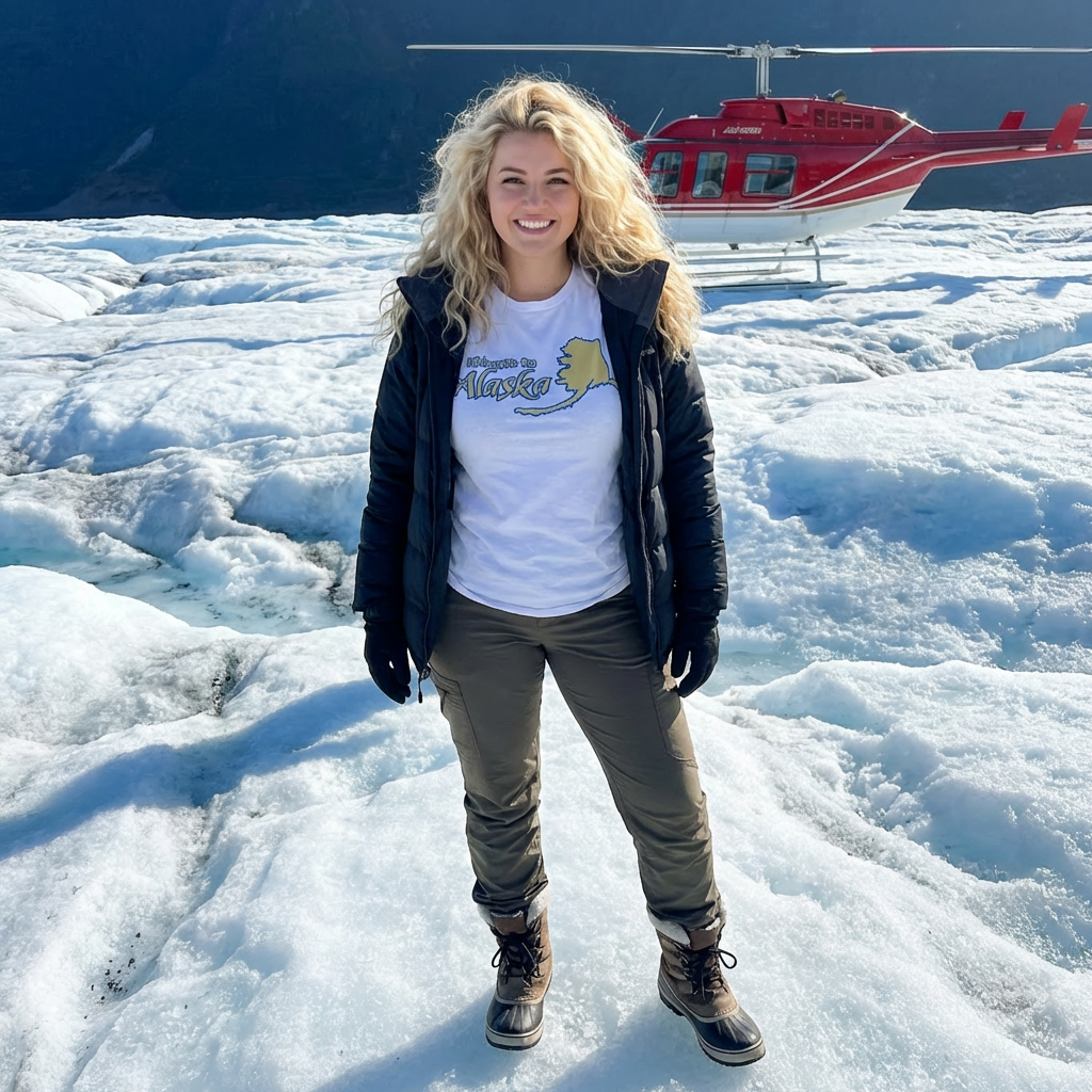 Welcome to Alaska Tee — State Map Graphic T‑Shirt