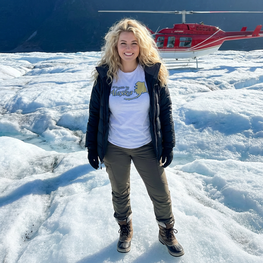 Welcome to Alaska Tee — State Map Graphic T‑Shirt