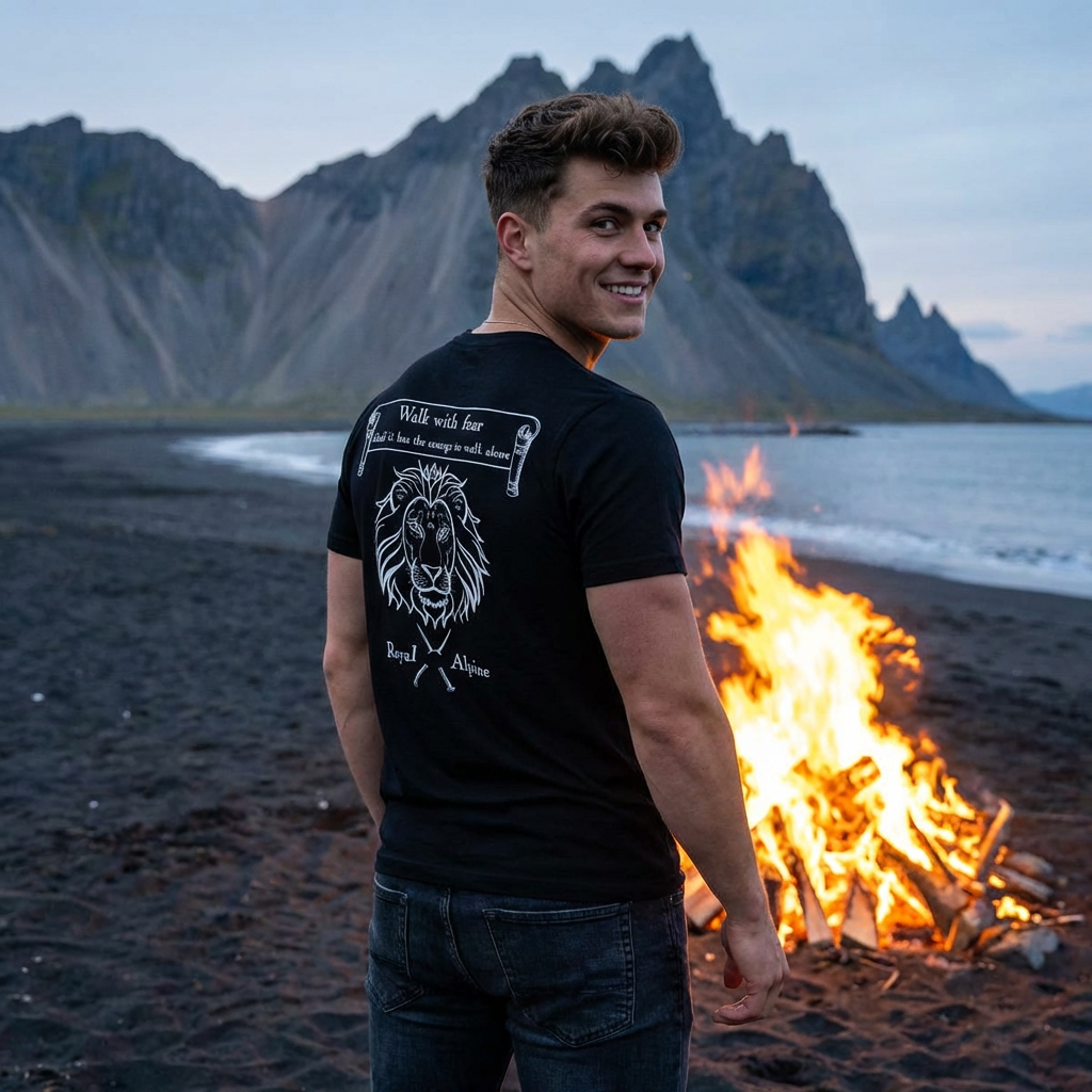 Walk With Fear — Royal Alpine Tee