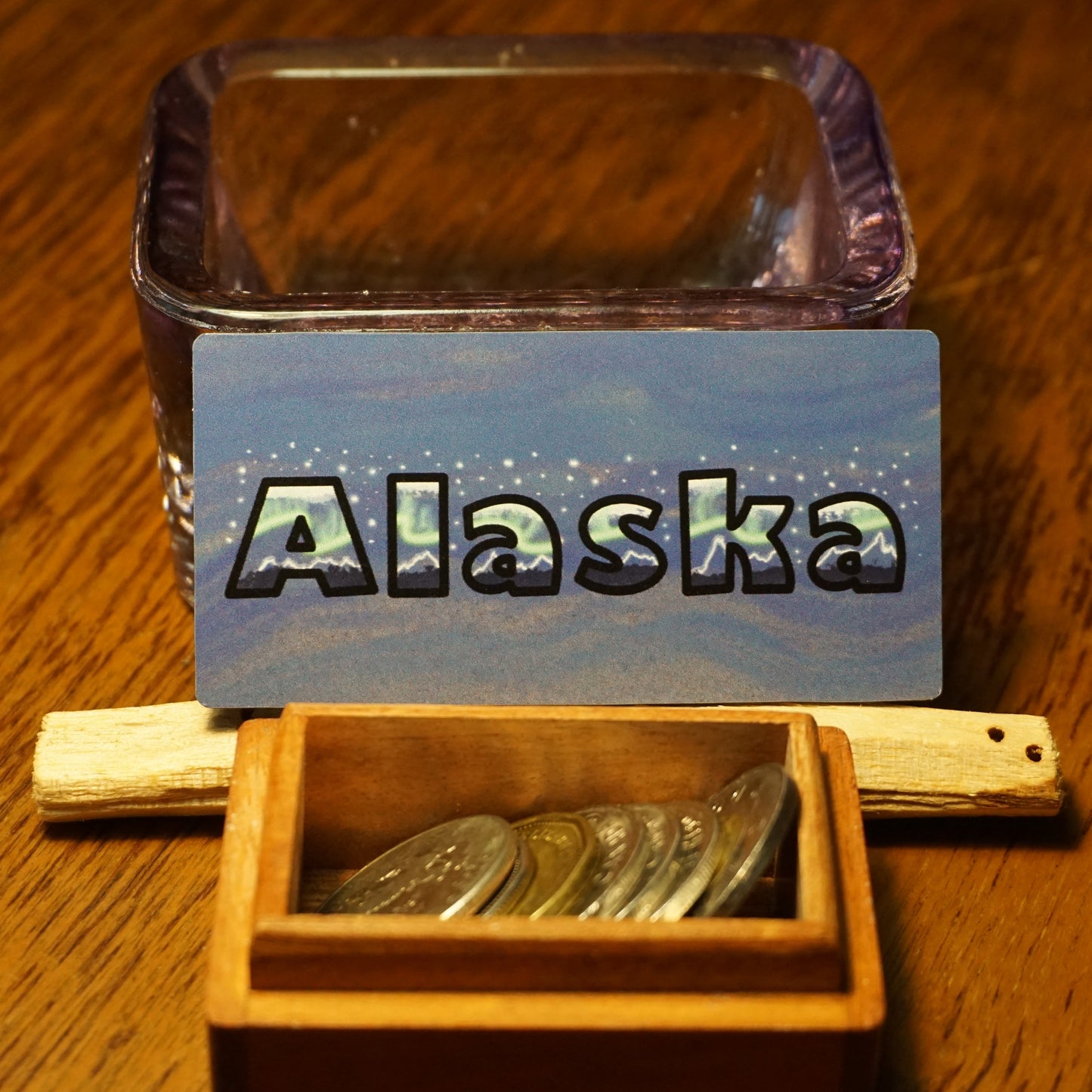 Alaskan Flurry Stickers and Magnets