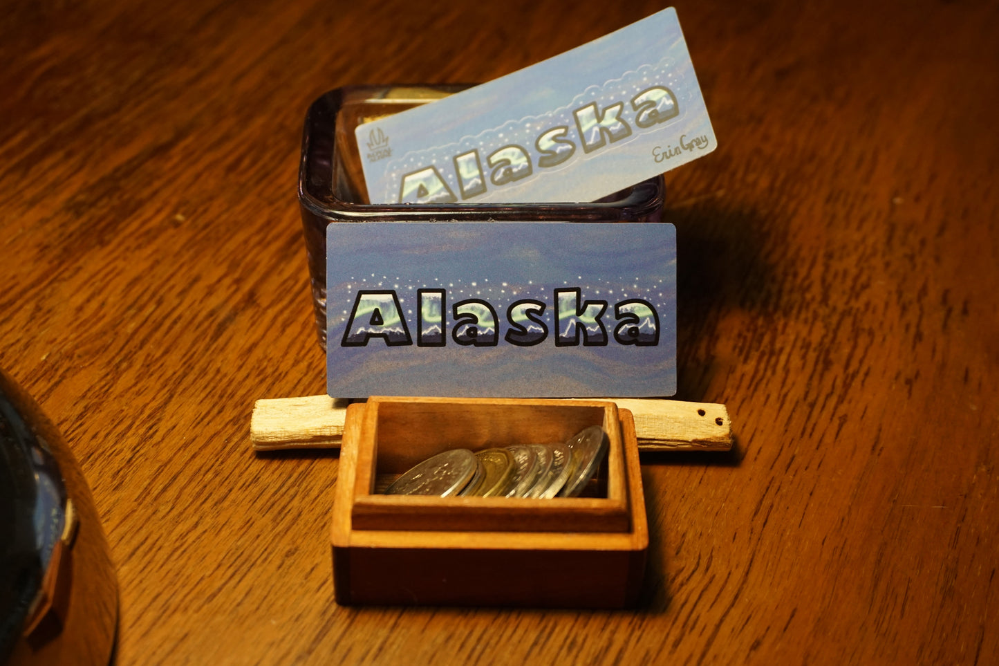 Alaskan Flurry Stickers and Magnets