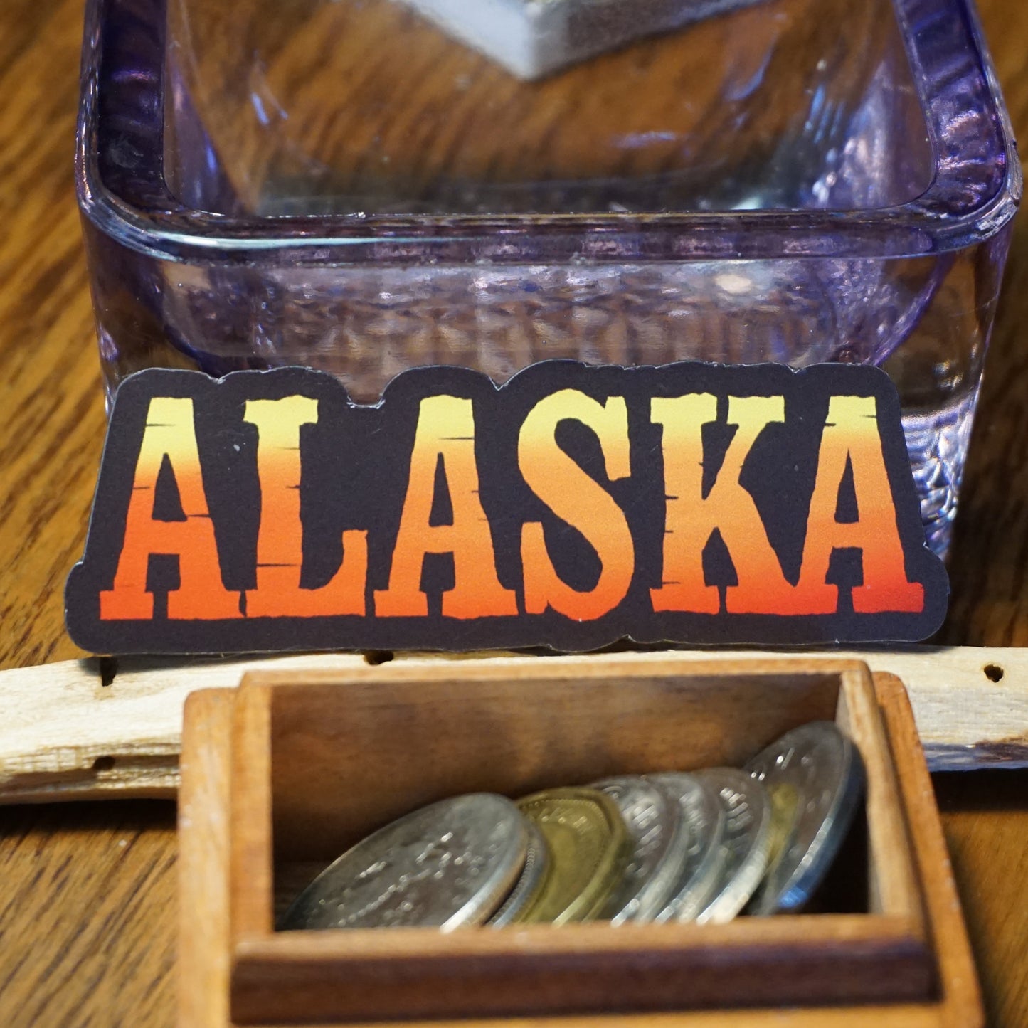 Alaska Rising Stickers and Magnets