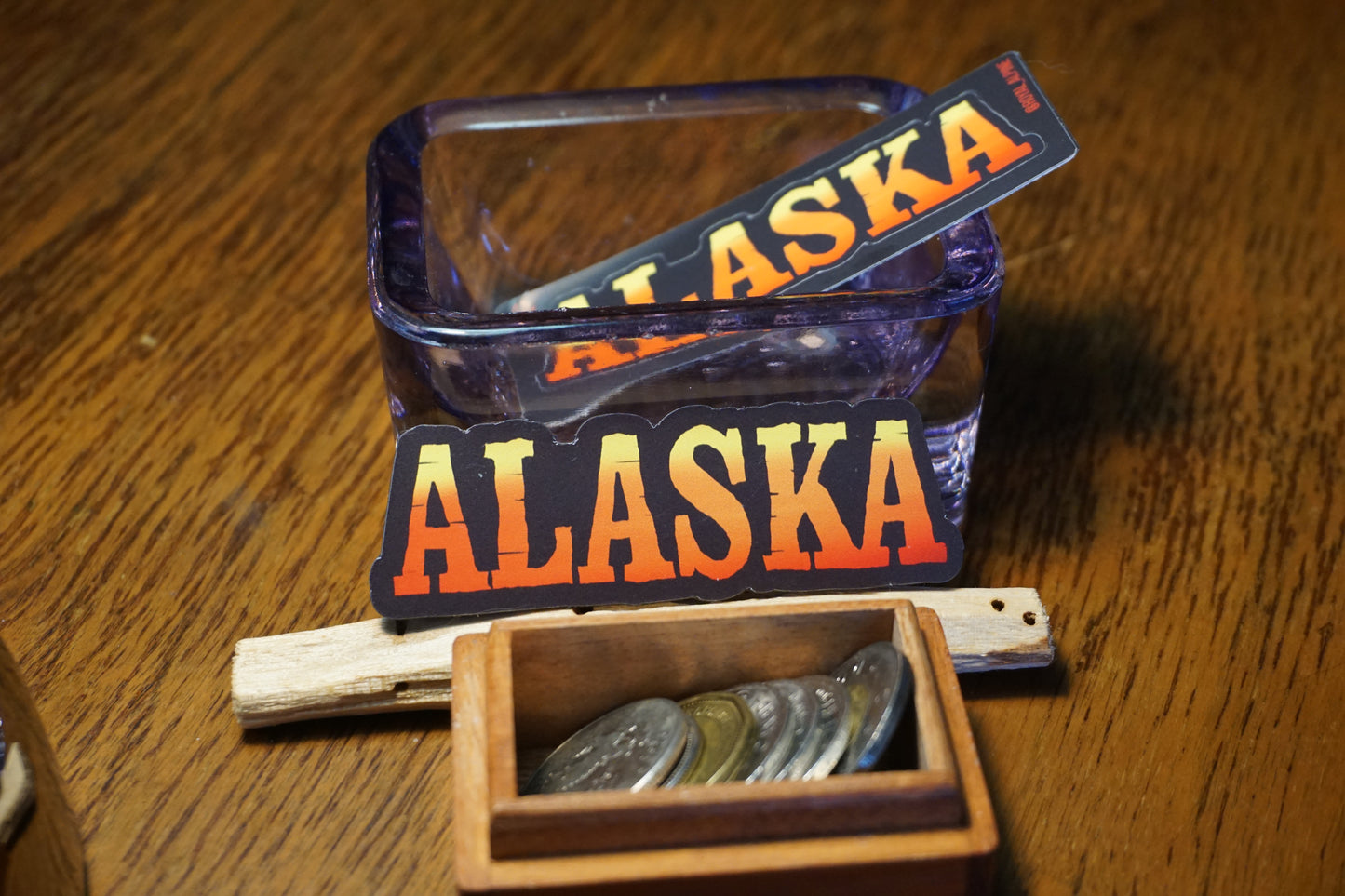 Alaska Rising Stickers and Magnets