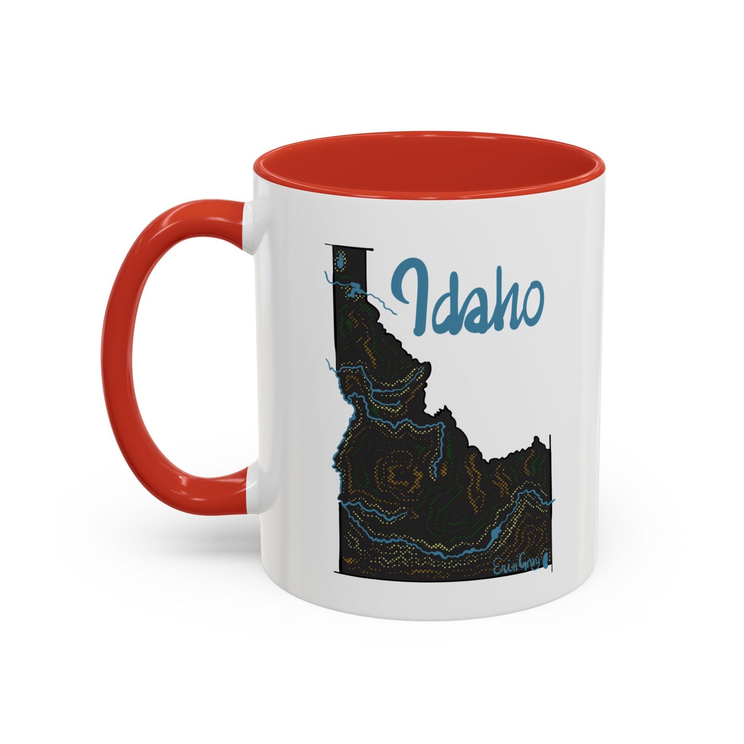 Idaho State Pride Coffee Mug — Designed by an independent Idaho artist — not a mass-produced brand.