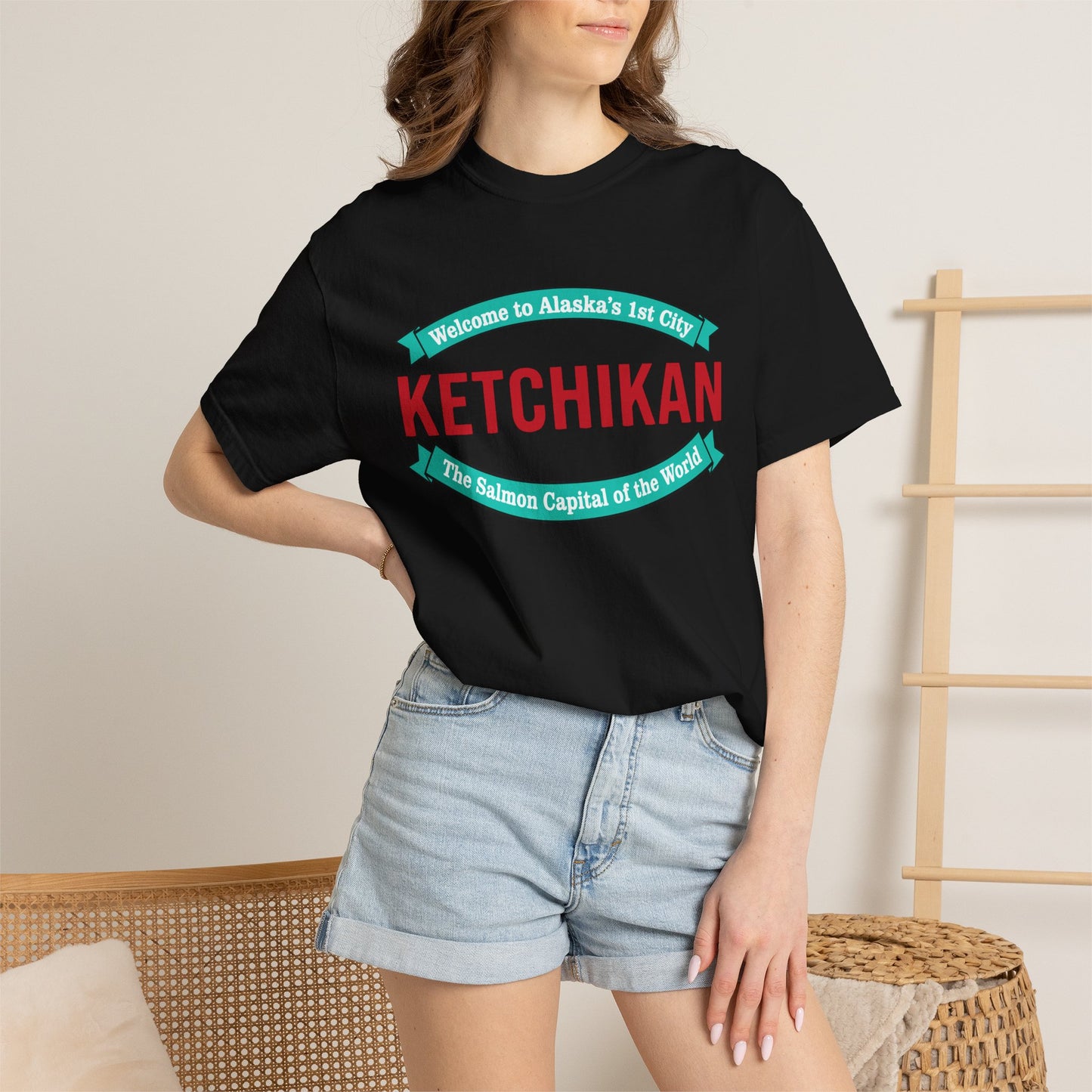 Ketchikan Alaska T-Shirt – 'The Salmon Capital of the World' Souvenir