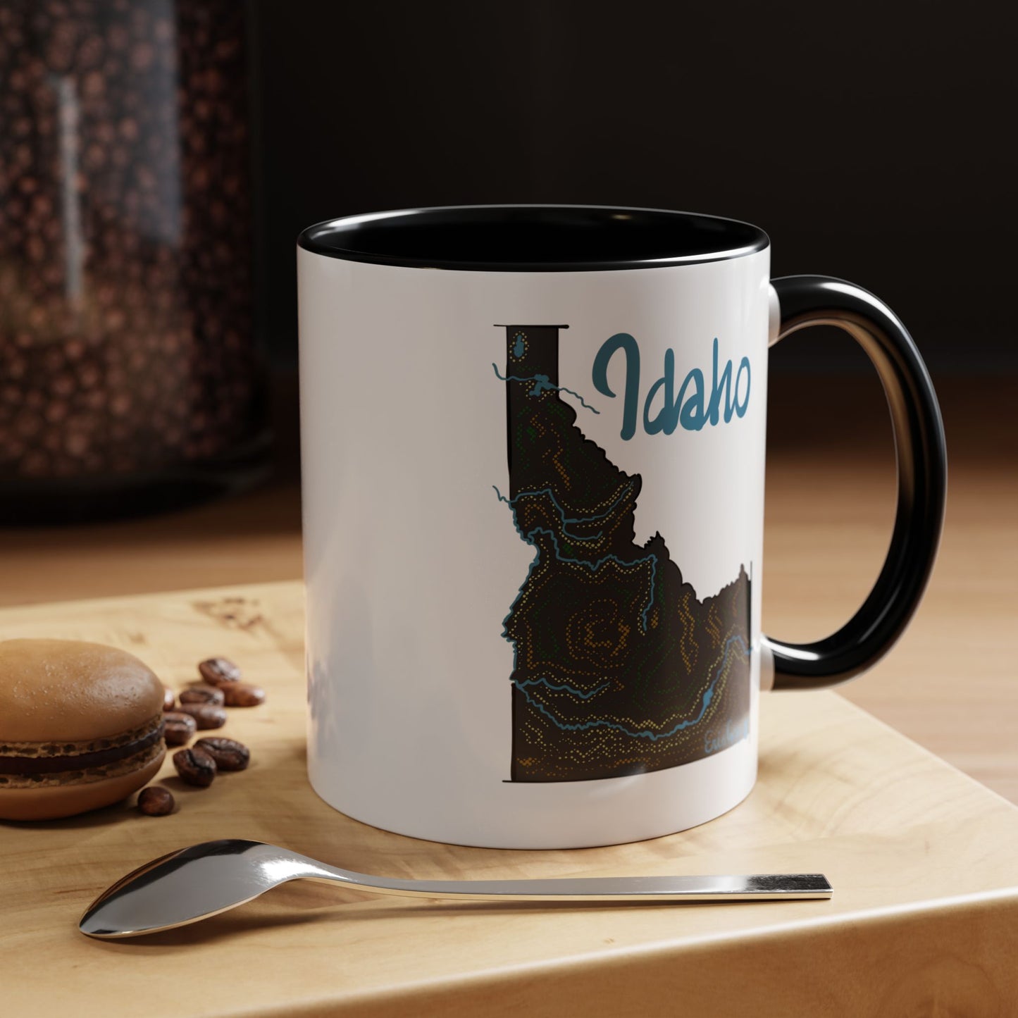 Idaho State Pride Coffee Mug — Designed by an independent Idaho artist — not a mass-produced brand.