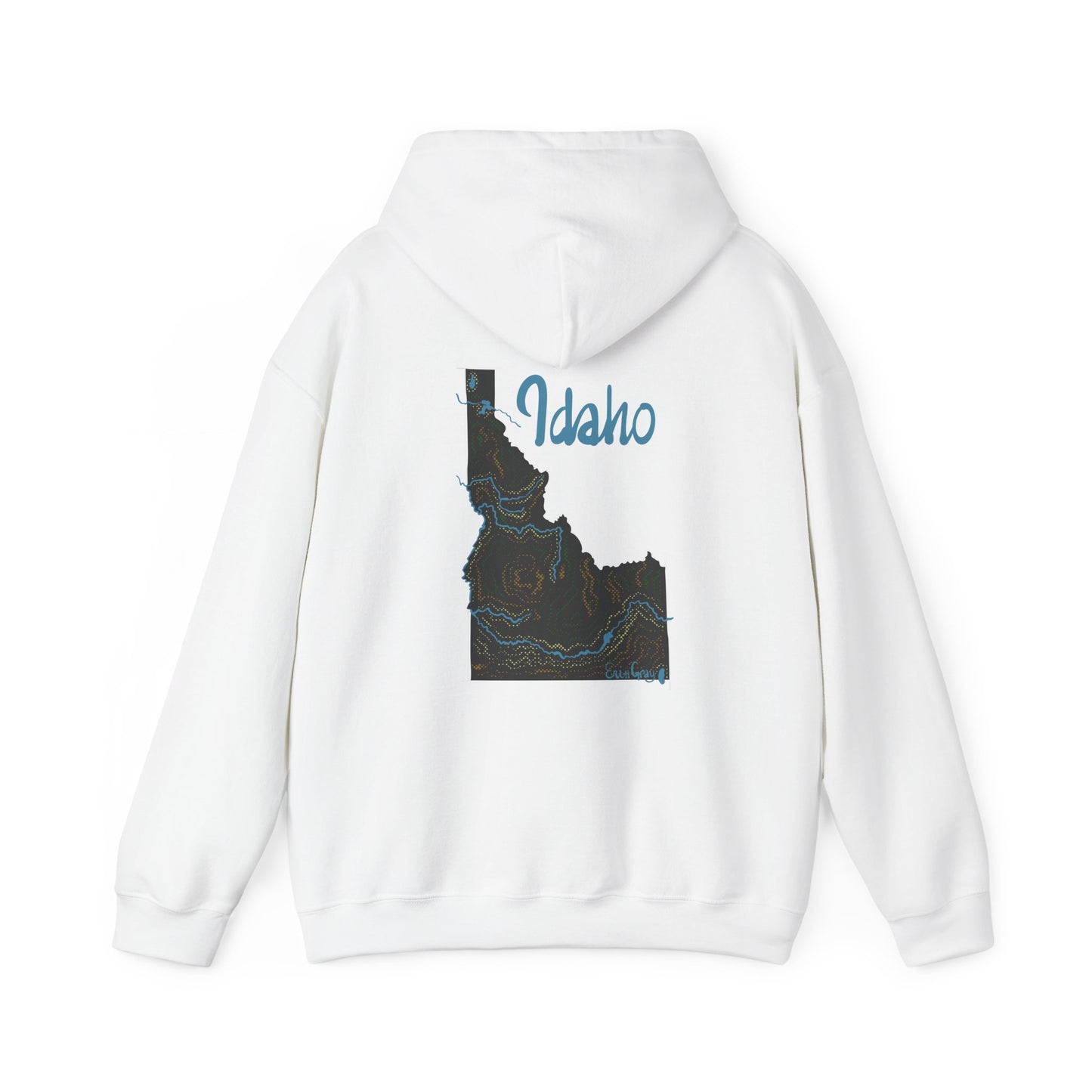 Idaho State Pride Hoodie — Designed by an Independent Idaho Artist
