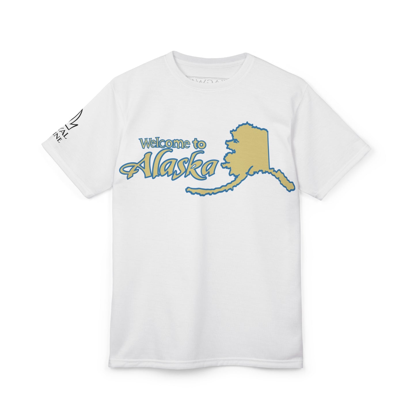 Welcome to Alaska Tee — State Map Graphic T‑Shirt